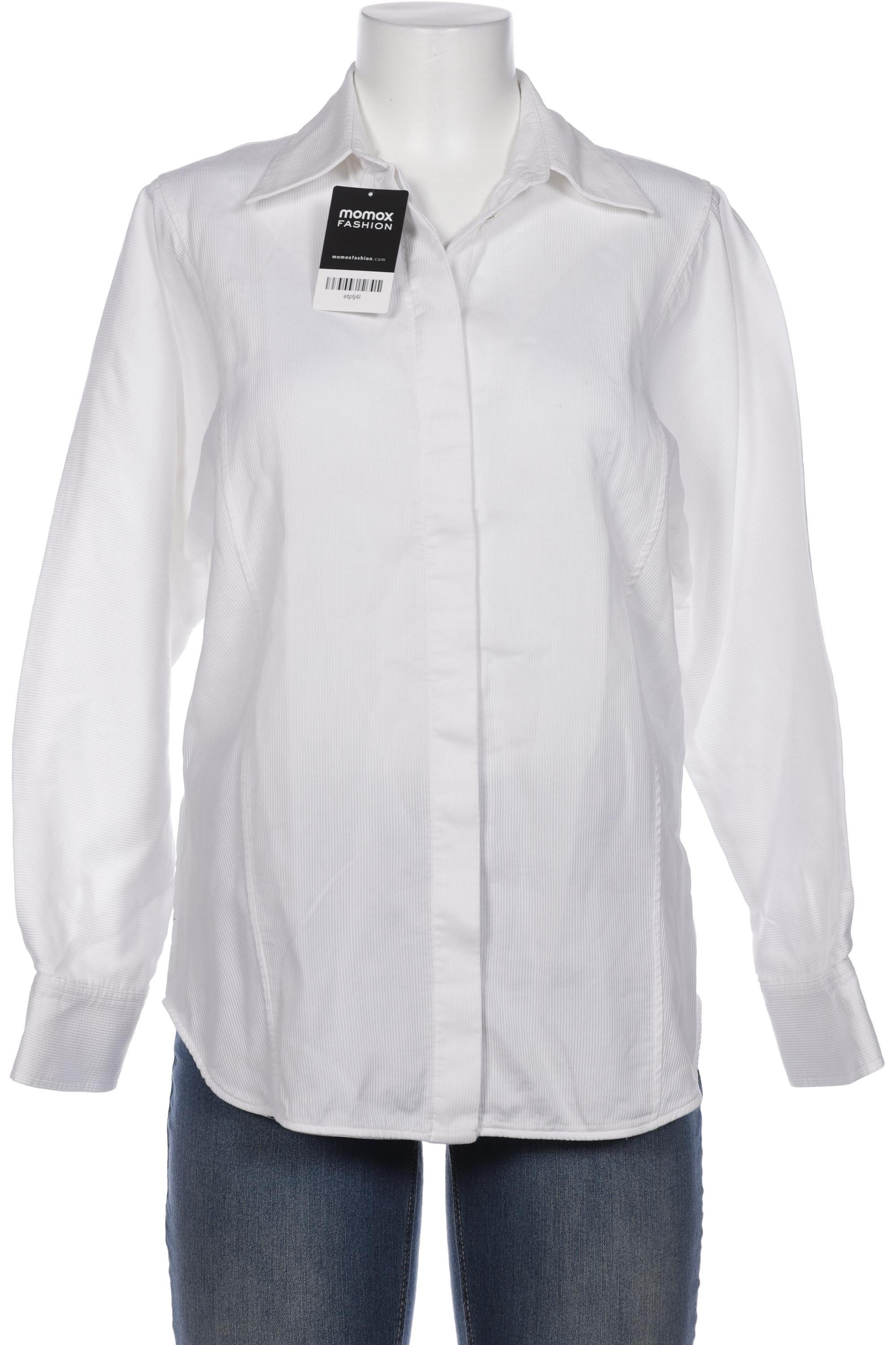 

Massimo Dutti Damen Bluse, weiß, Gr. 36