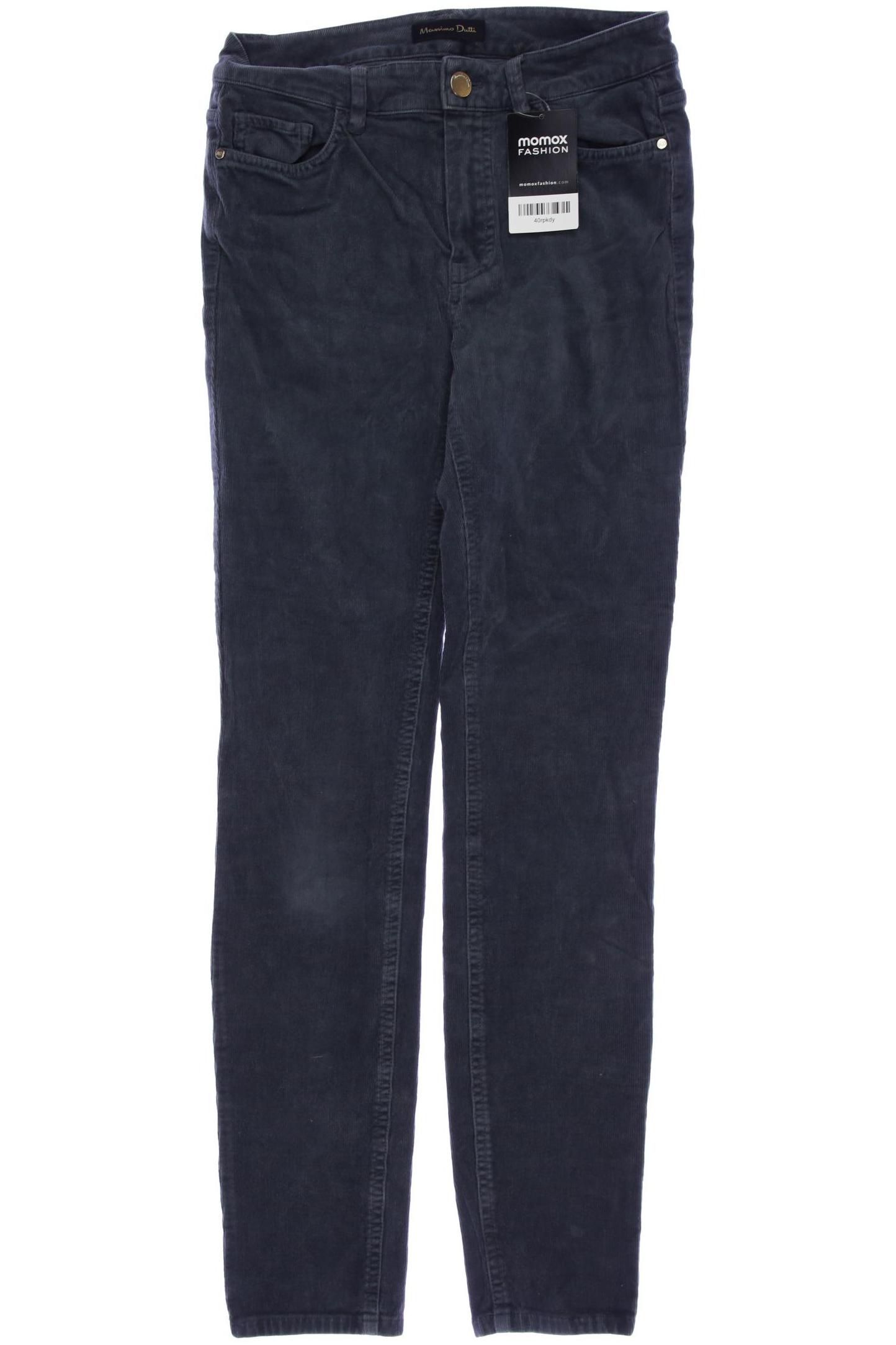 

Massimo Dutti Damen Stoffhose, türkis, Gr. 34