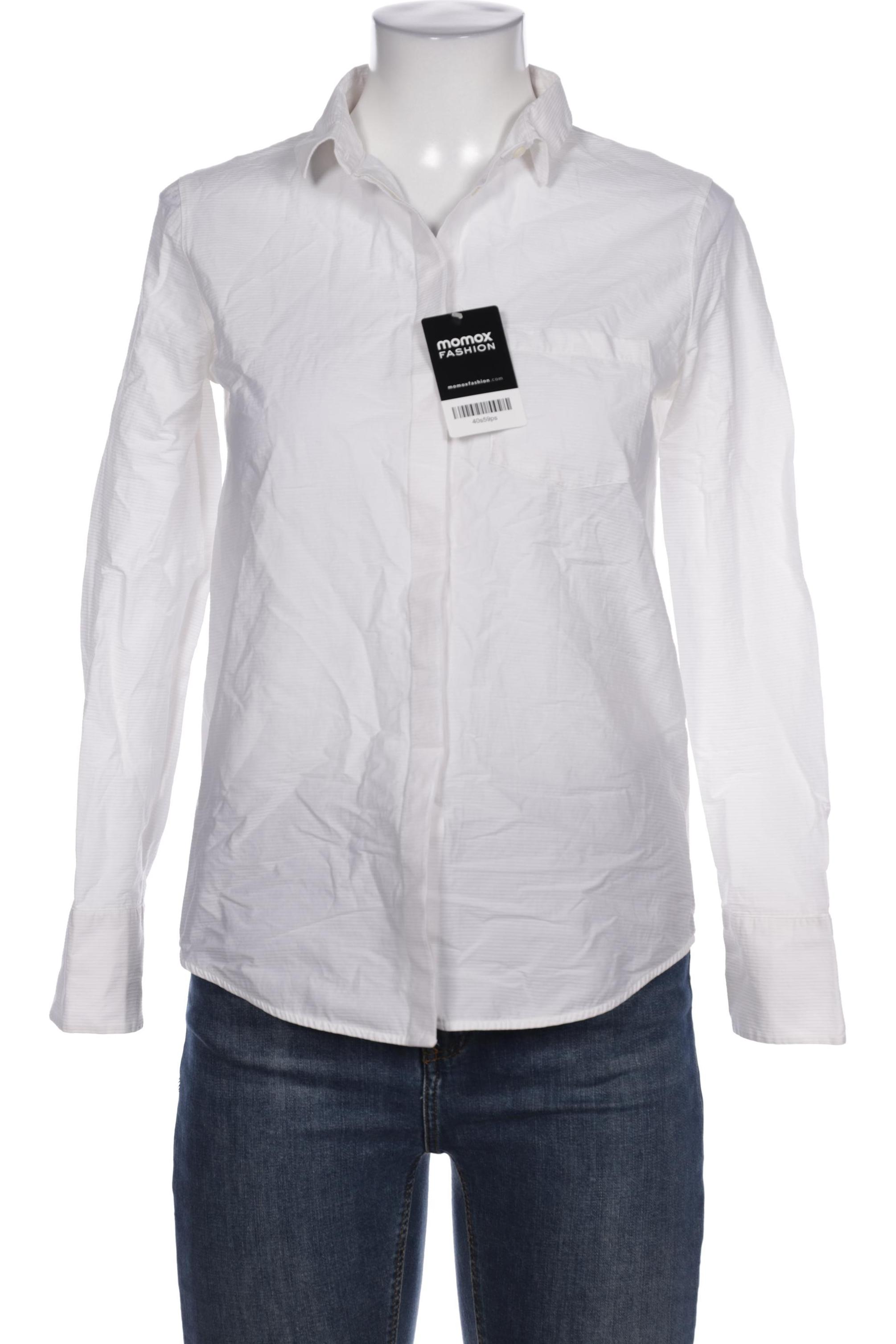 

Massimo Dutti Damen Bluse, weiß, Gr. 38