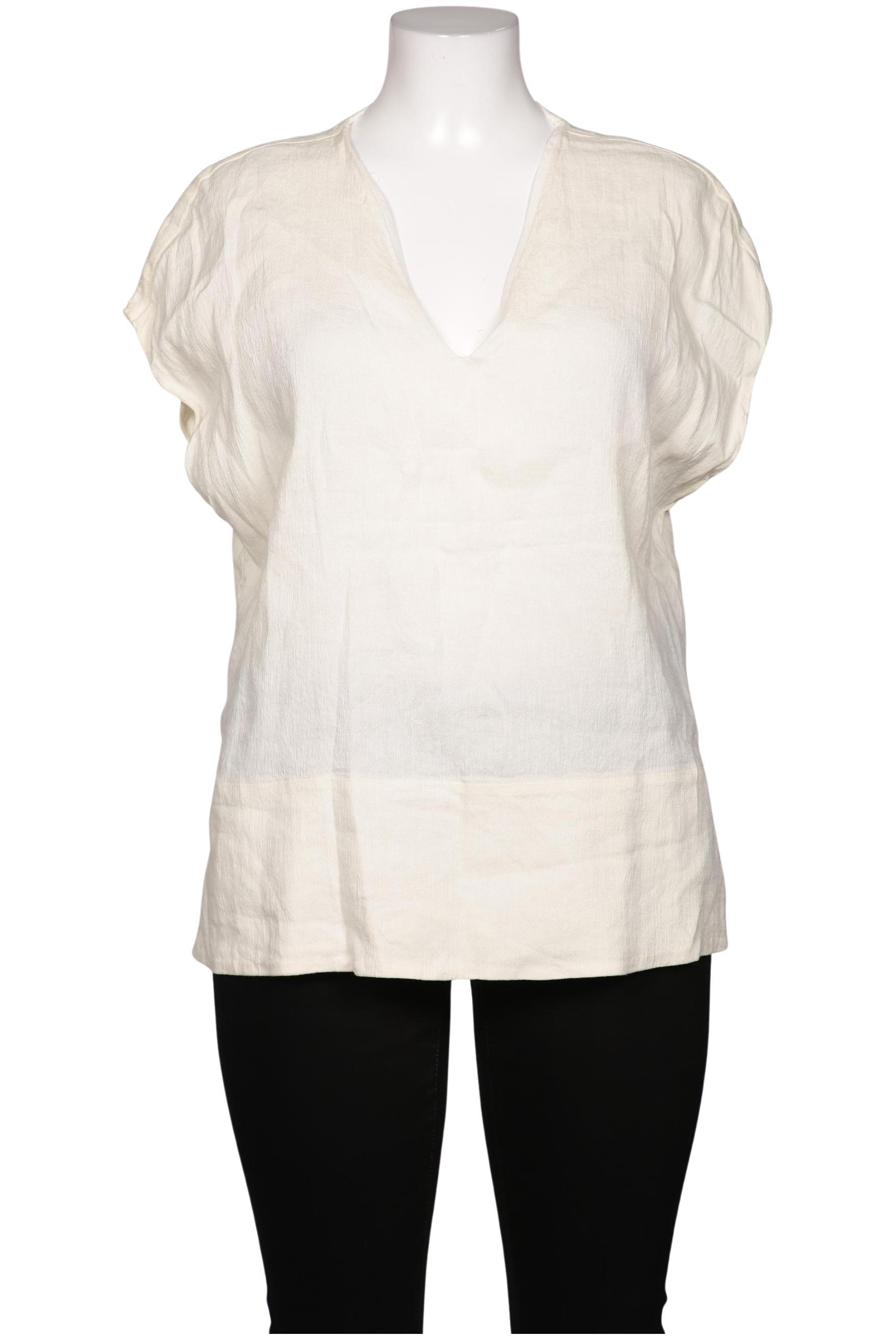 

Massimo Dutti Damen Bluse, cremeweiß, Gr. 42