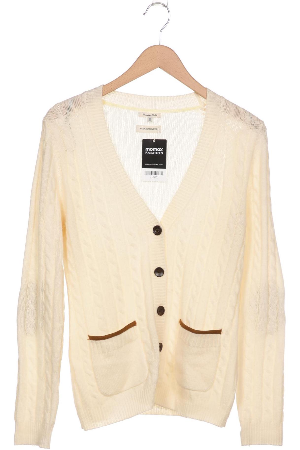 

Massimo Dutti Damen Strickjacke, beige, Gr. 36