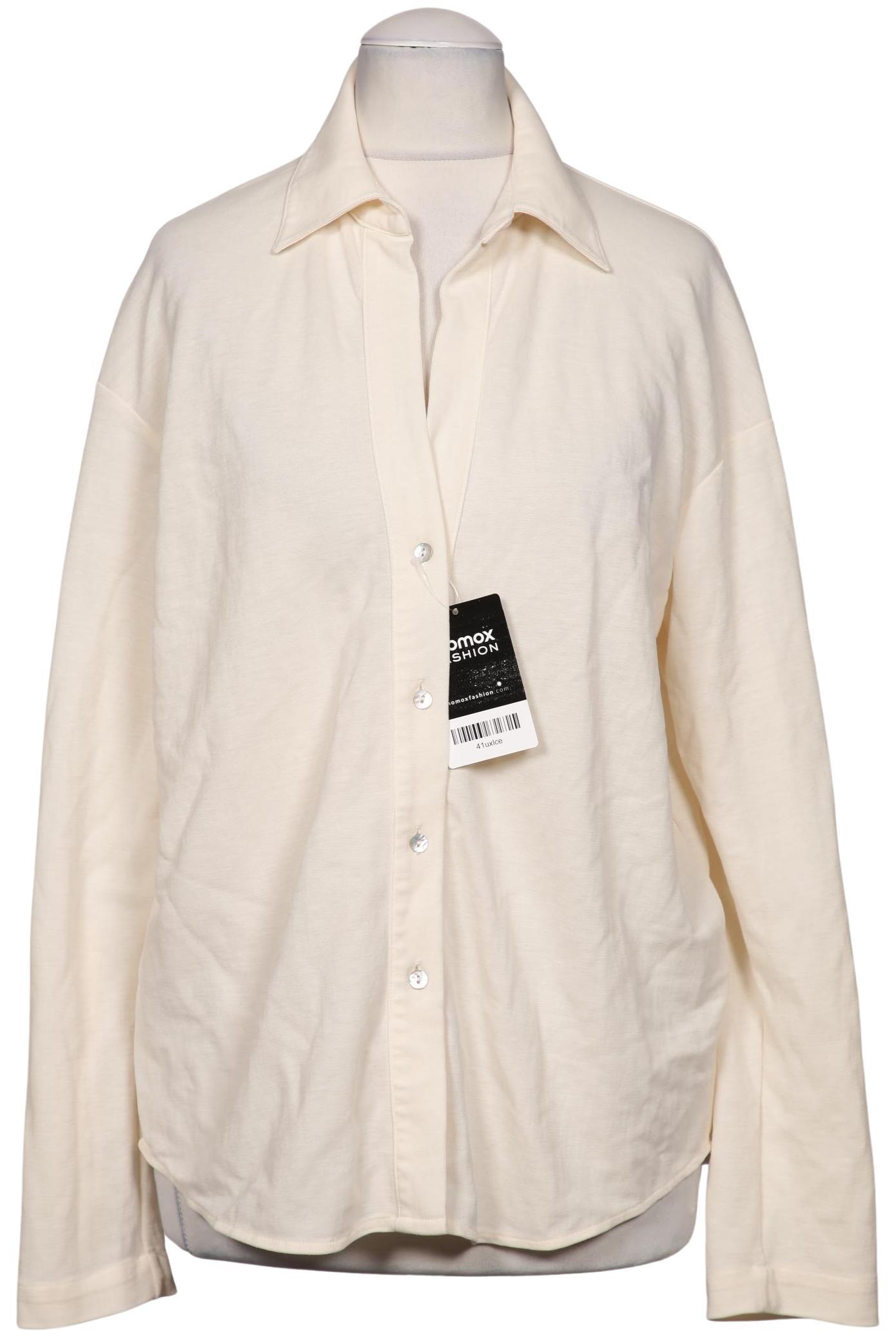 

Massimo Dutti Damen Bluse, cremeweiß, Gr. 34