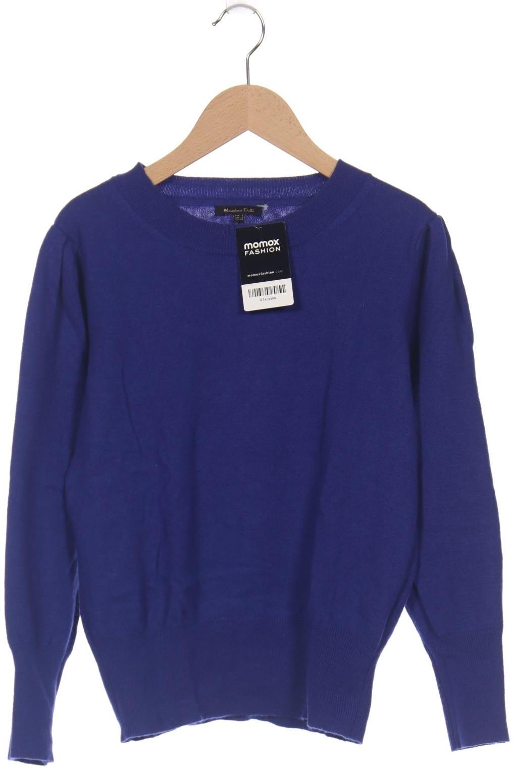 

Massimo Dutti Damen Pullover, blau, Gr. 36