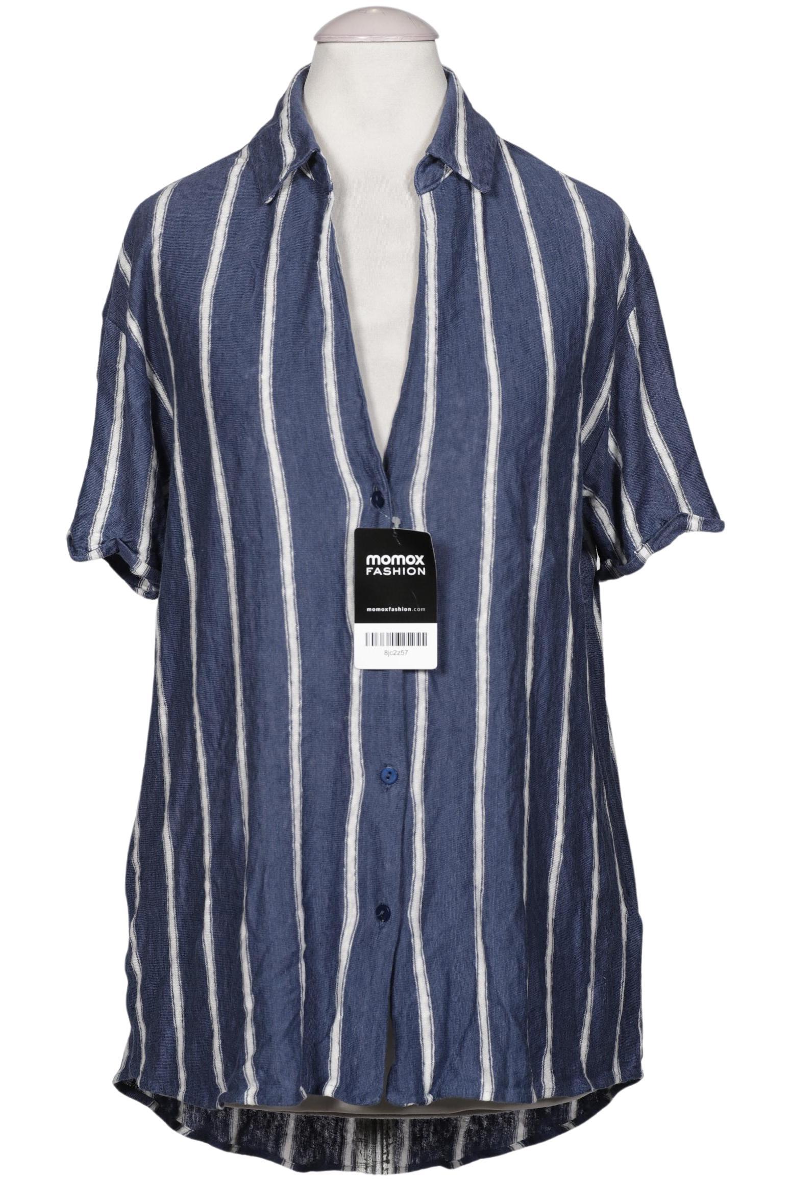 

Massimo Dutti Damen Bluse, marineblau, Gr. 36