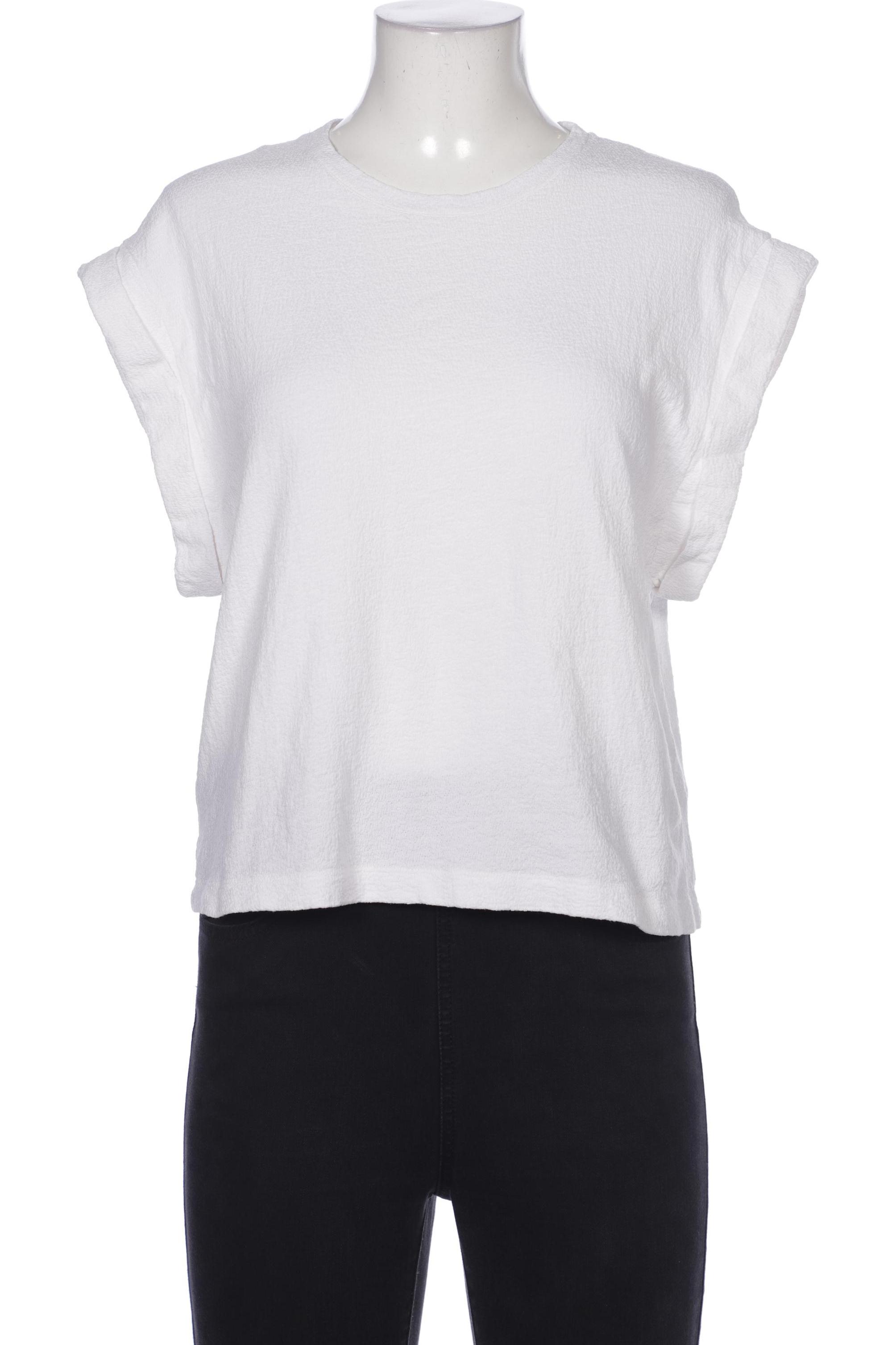 

Massimo Dutti Damen Bluse, weiß, Gr. 38