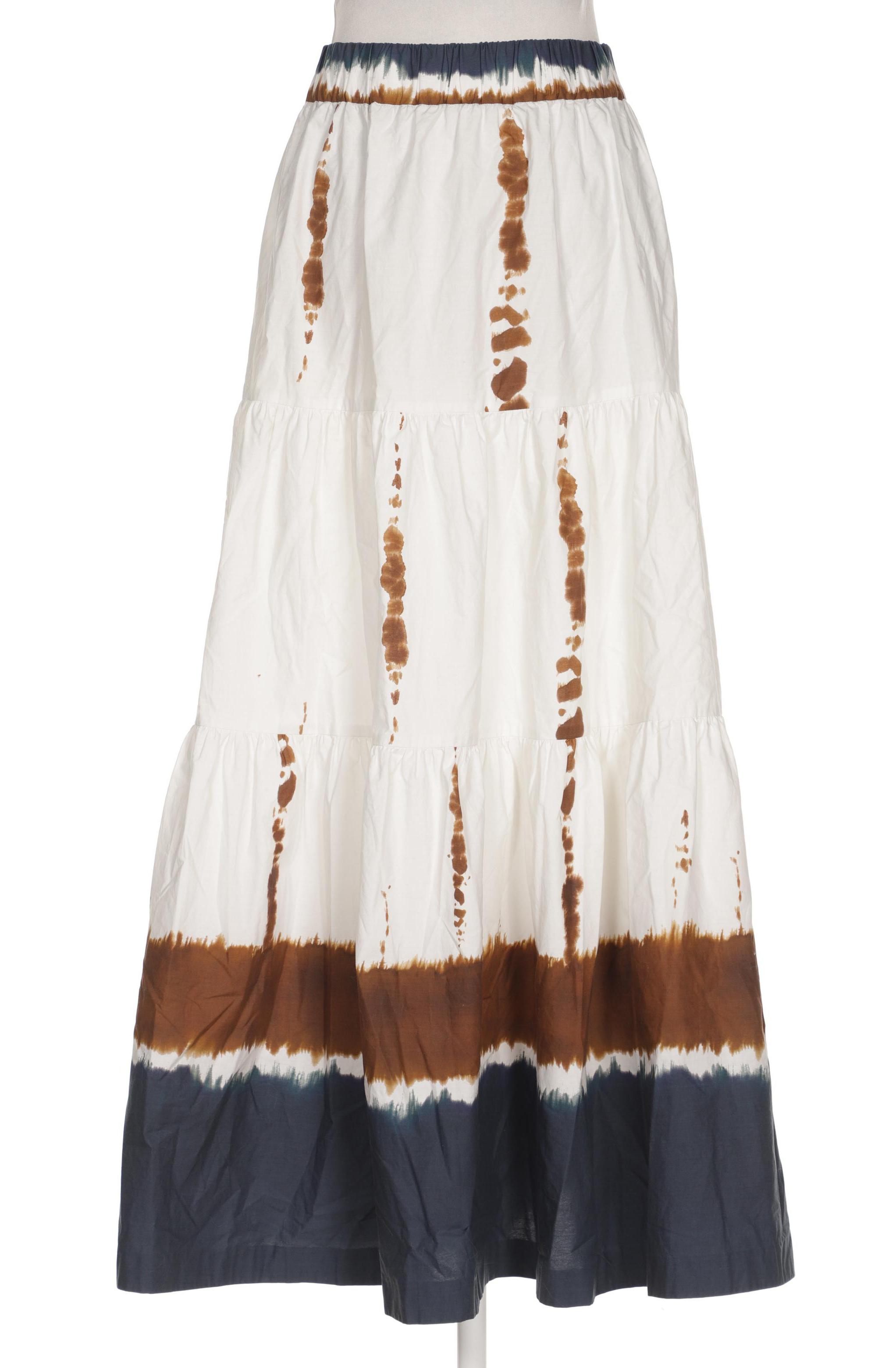 

Massimo Dutti Damen Rock, weiß, Gr. 36