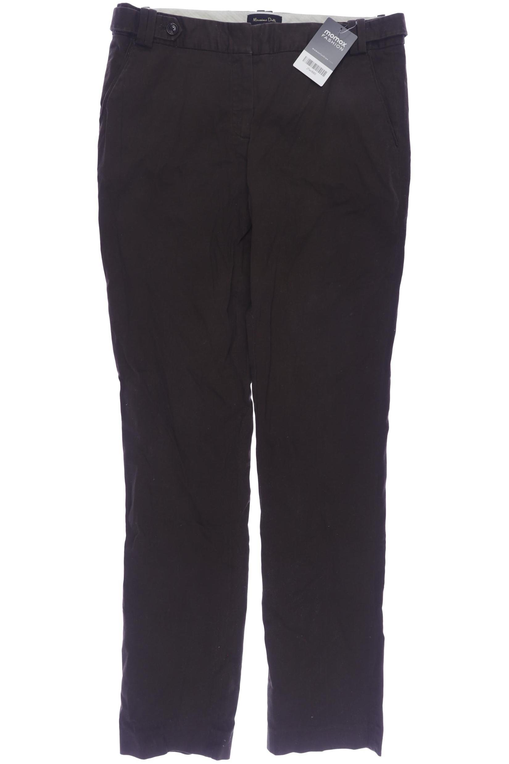 

Massimo Dutti Damen Stoffhose, braun, Gr. 40