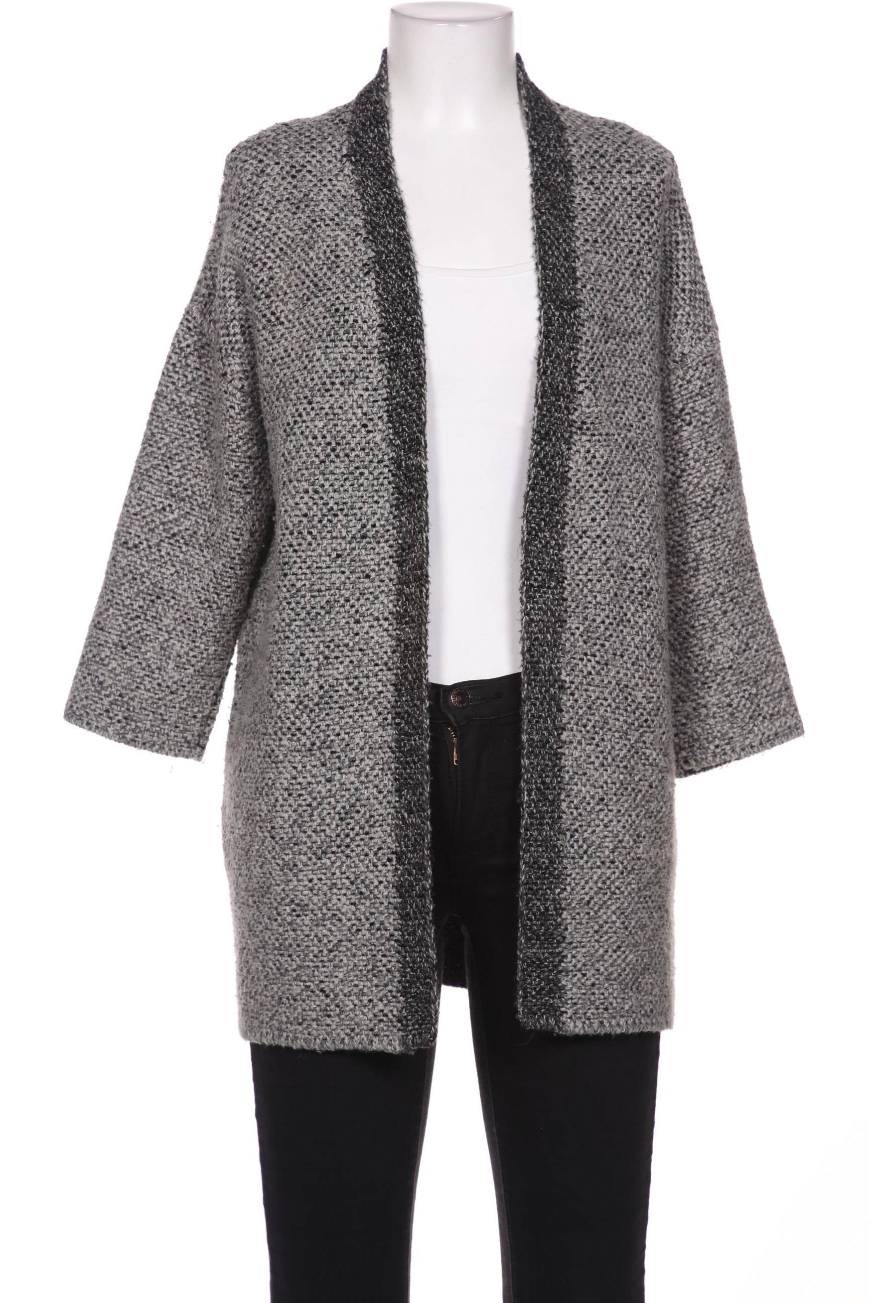 

Massimo Dutti Damen Strickjacke, grau, Gr. 34