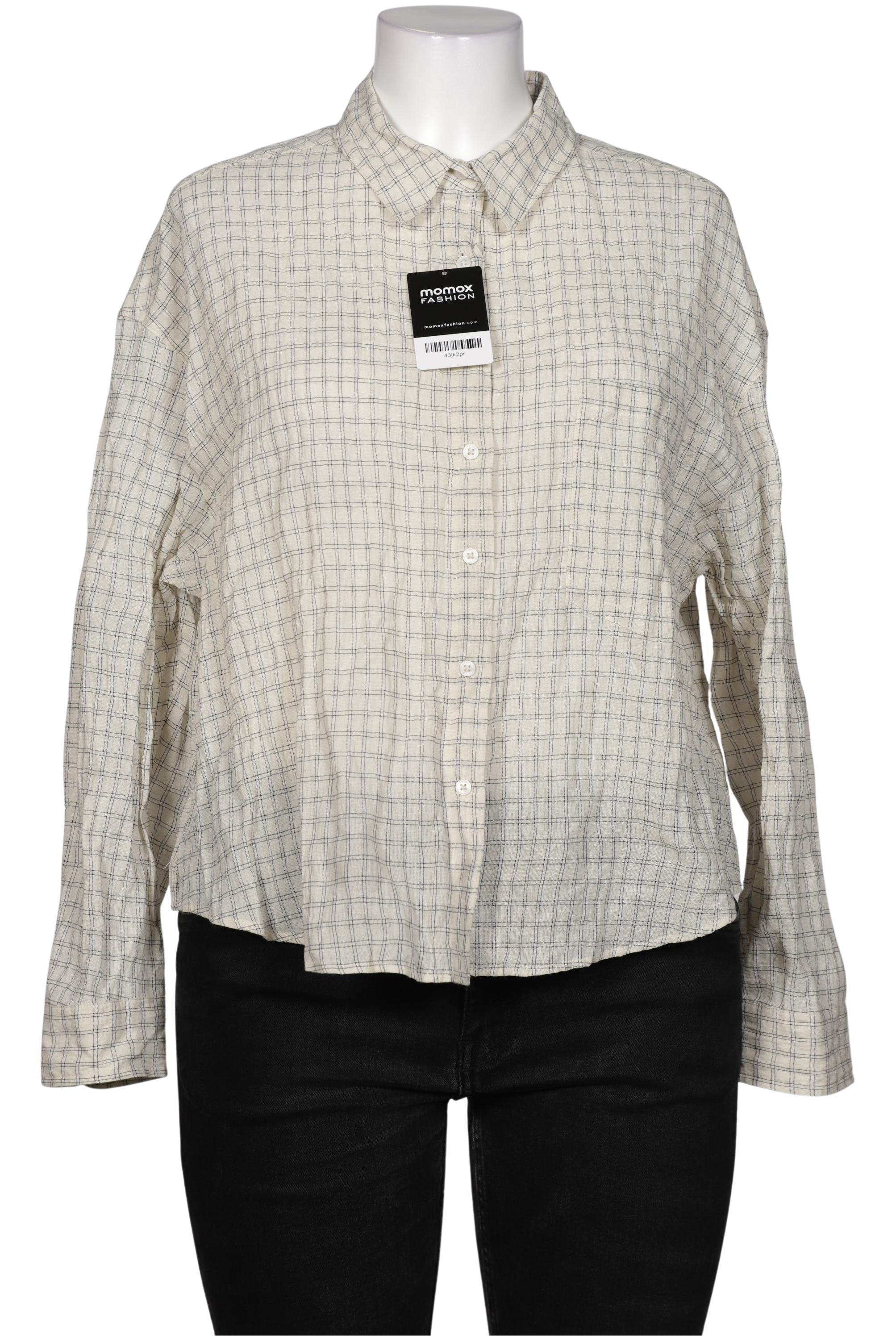 

Massimo Dutti Damen Bluse, cremeweiß, Gr. 42