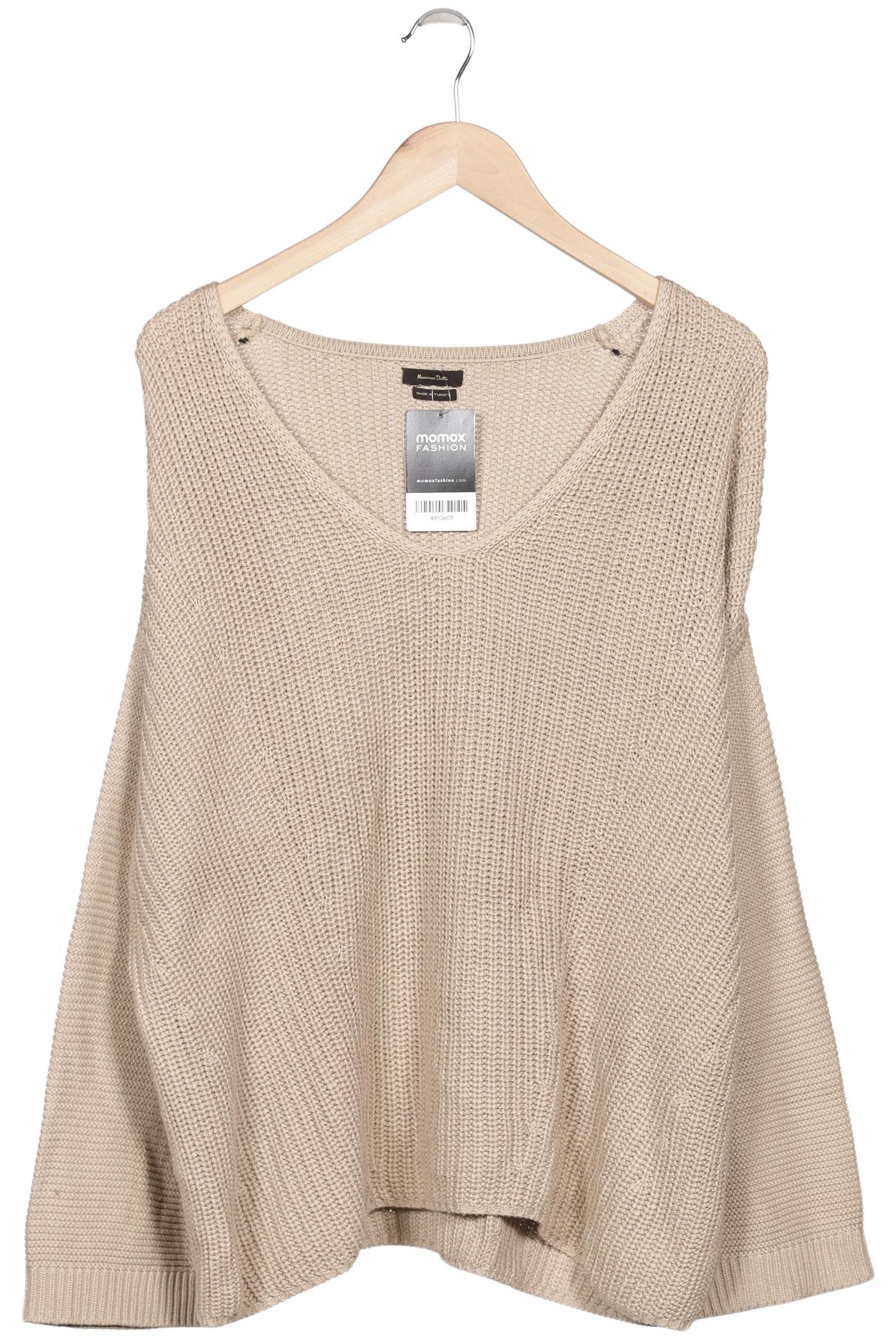 

Massimo Dutti Damen Pullover, beige, Gr. 42