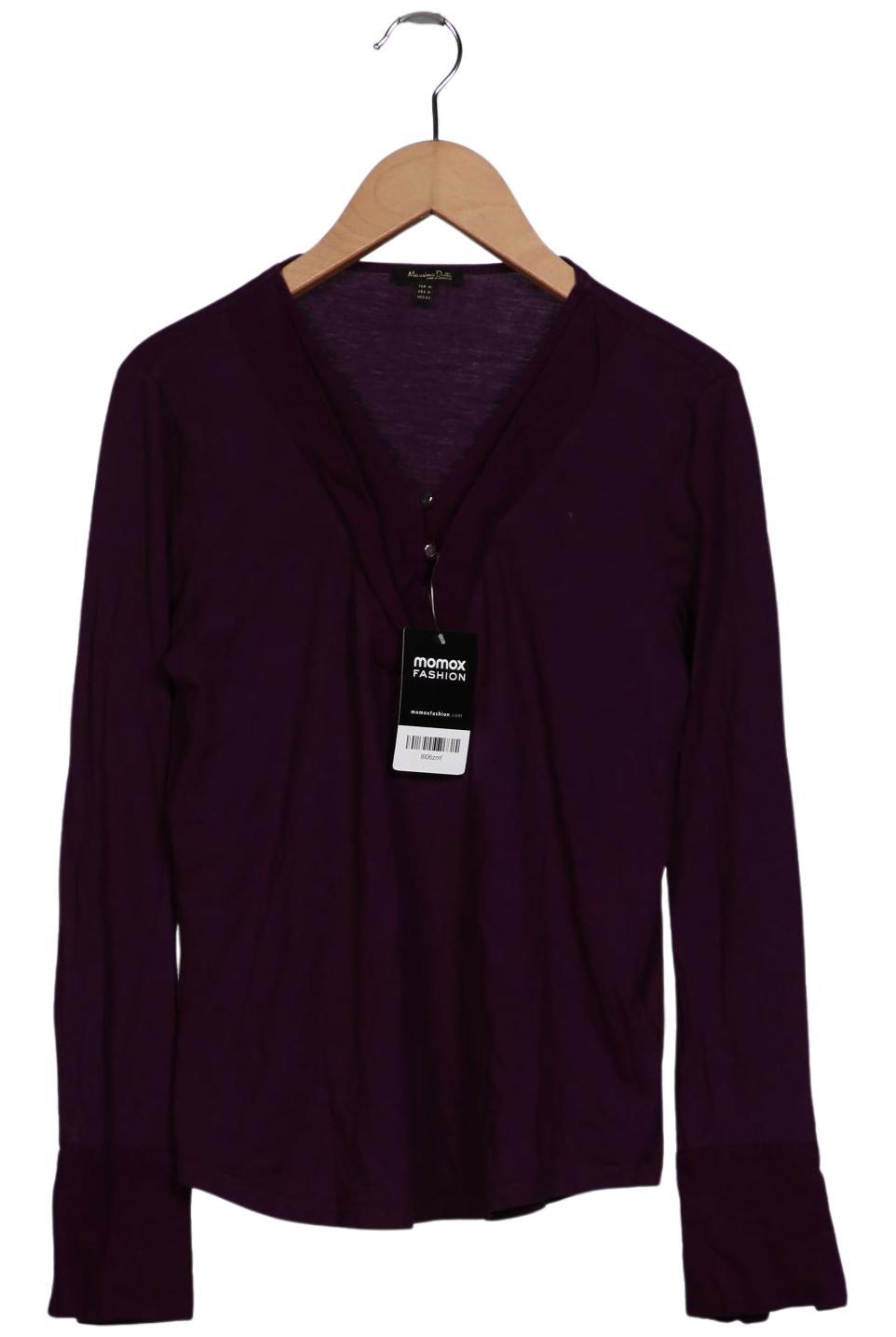 

Massimo Dutti Damen Langarmshirt, flieder, Gr. 38