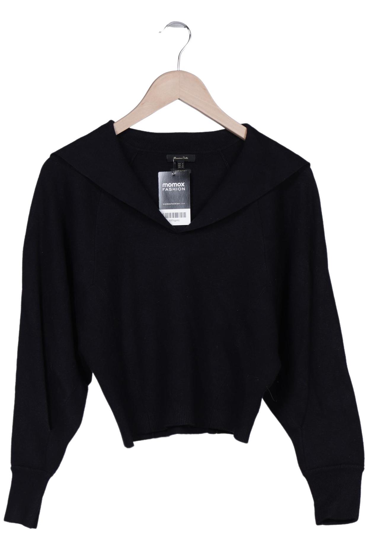 

Massimo Dutti Damen Pullover, marineblau, Gr. 36