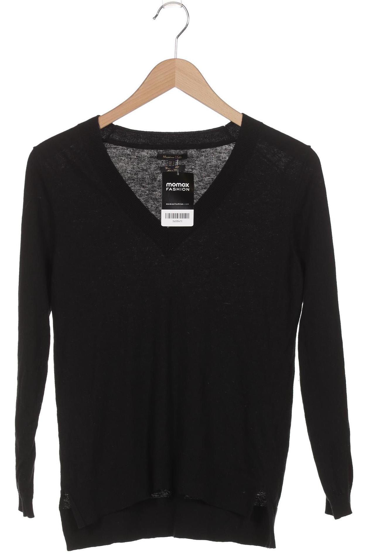

Massimo Dutti Damen Pullover, schwarz, Gr. 36