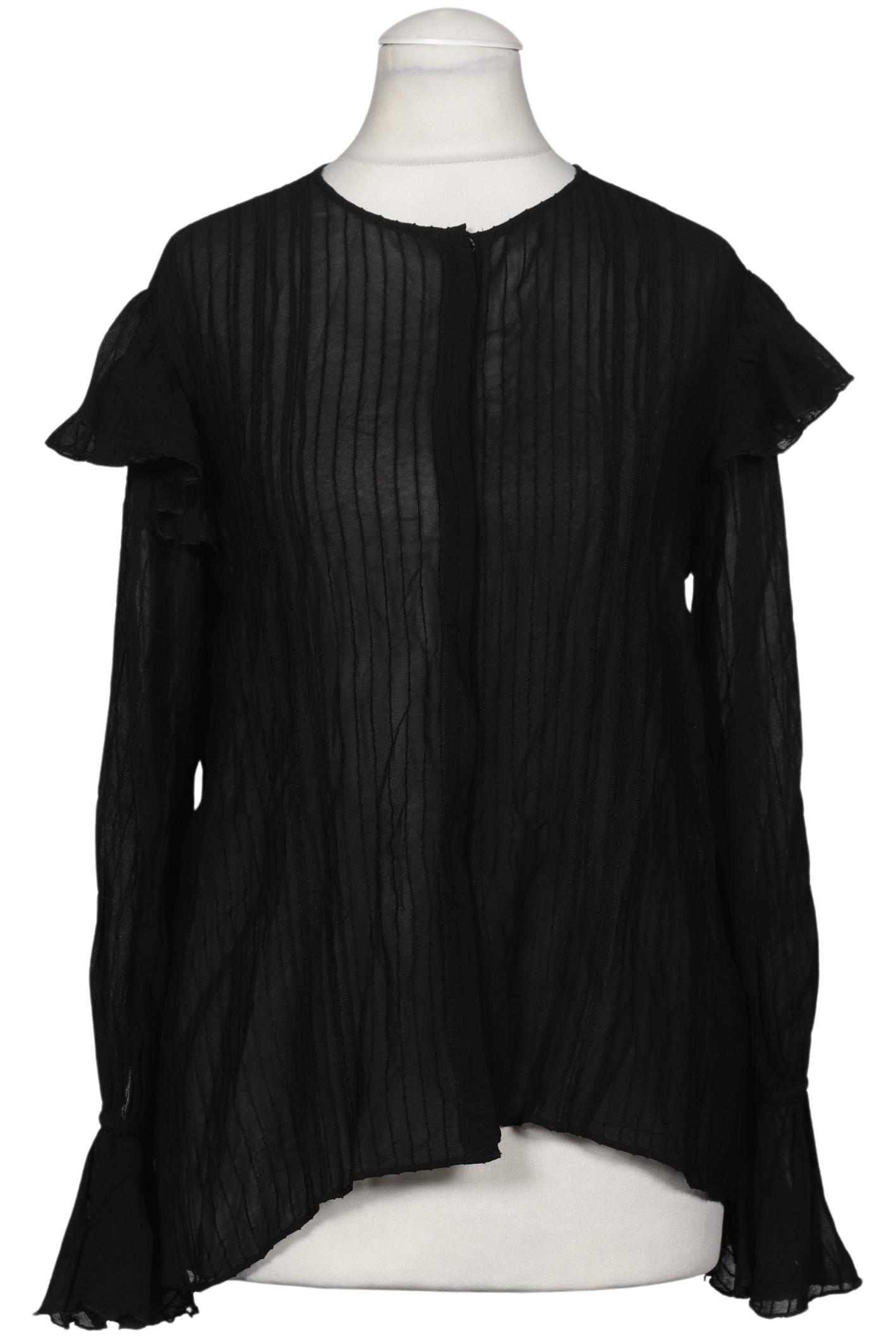 

Massimo Dutti Damen Bluse, schwarz, Gr. 34