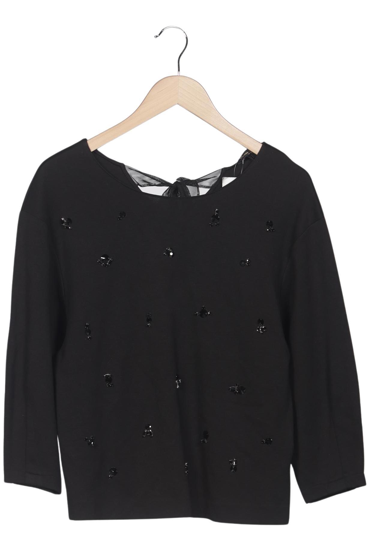 

Massimo Dutti Damen Sweatshirt, schwarz, Gr. 36