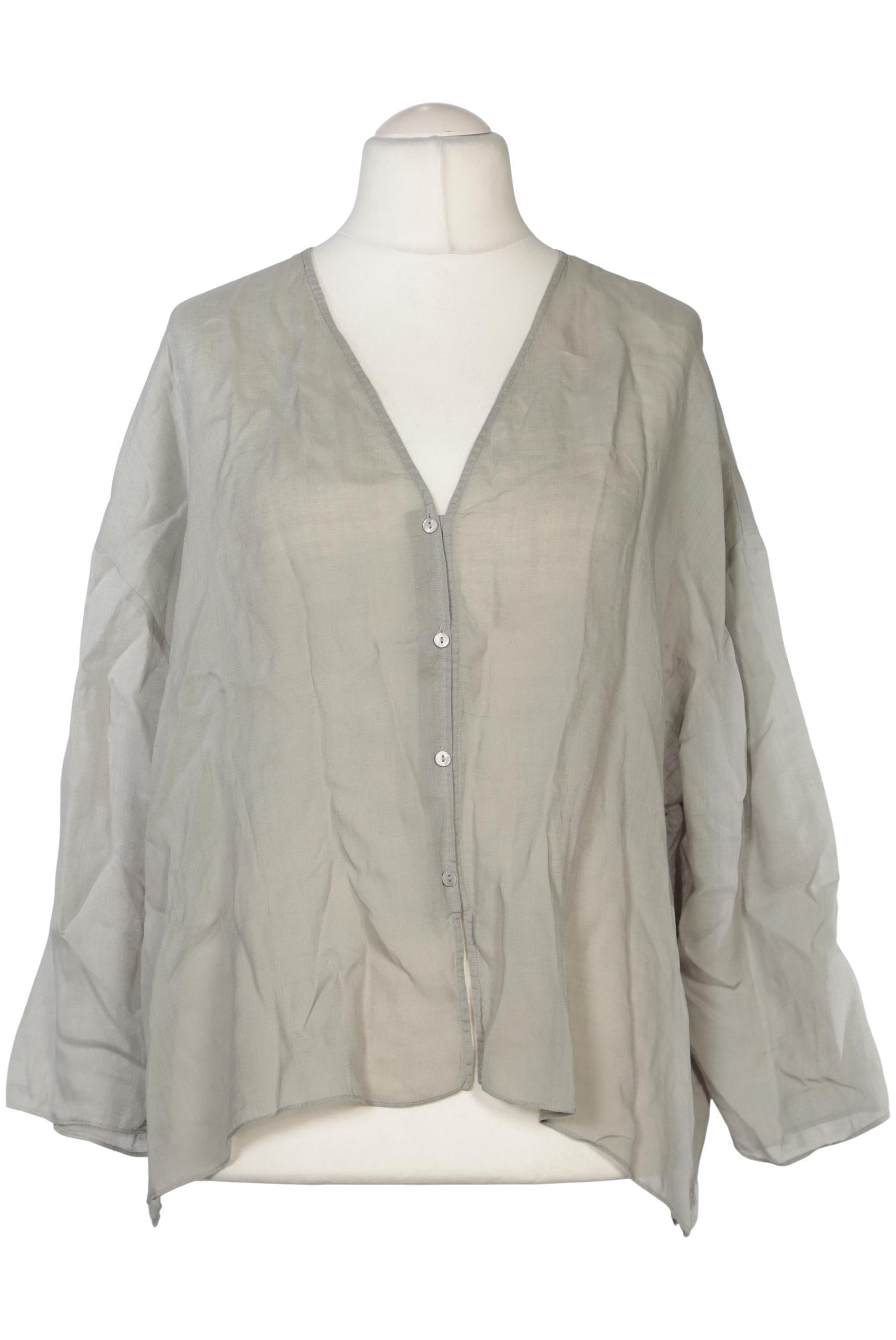 

Massimo Dutti Damen Bluse, grau, Gr. 42