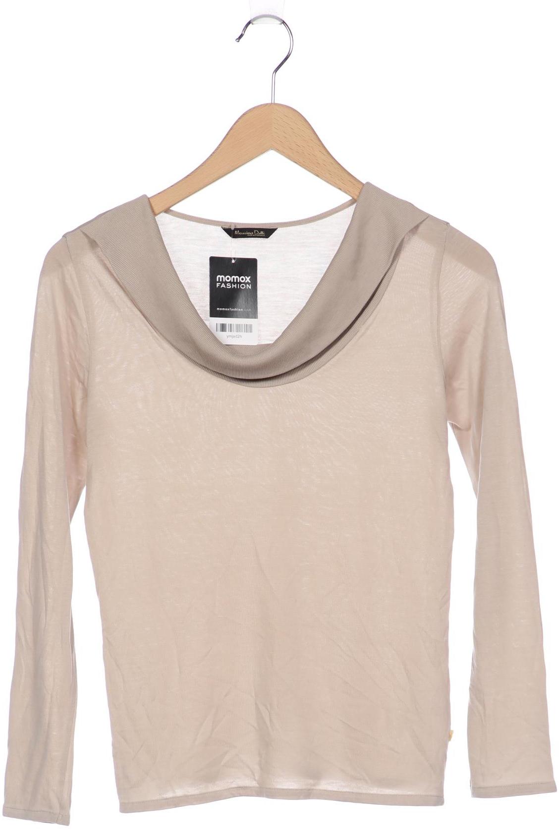 

Massimo Dutti Damen Langarmshirt, beige