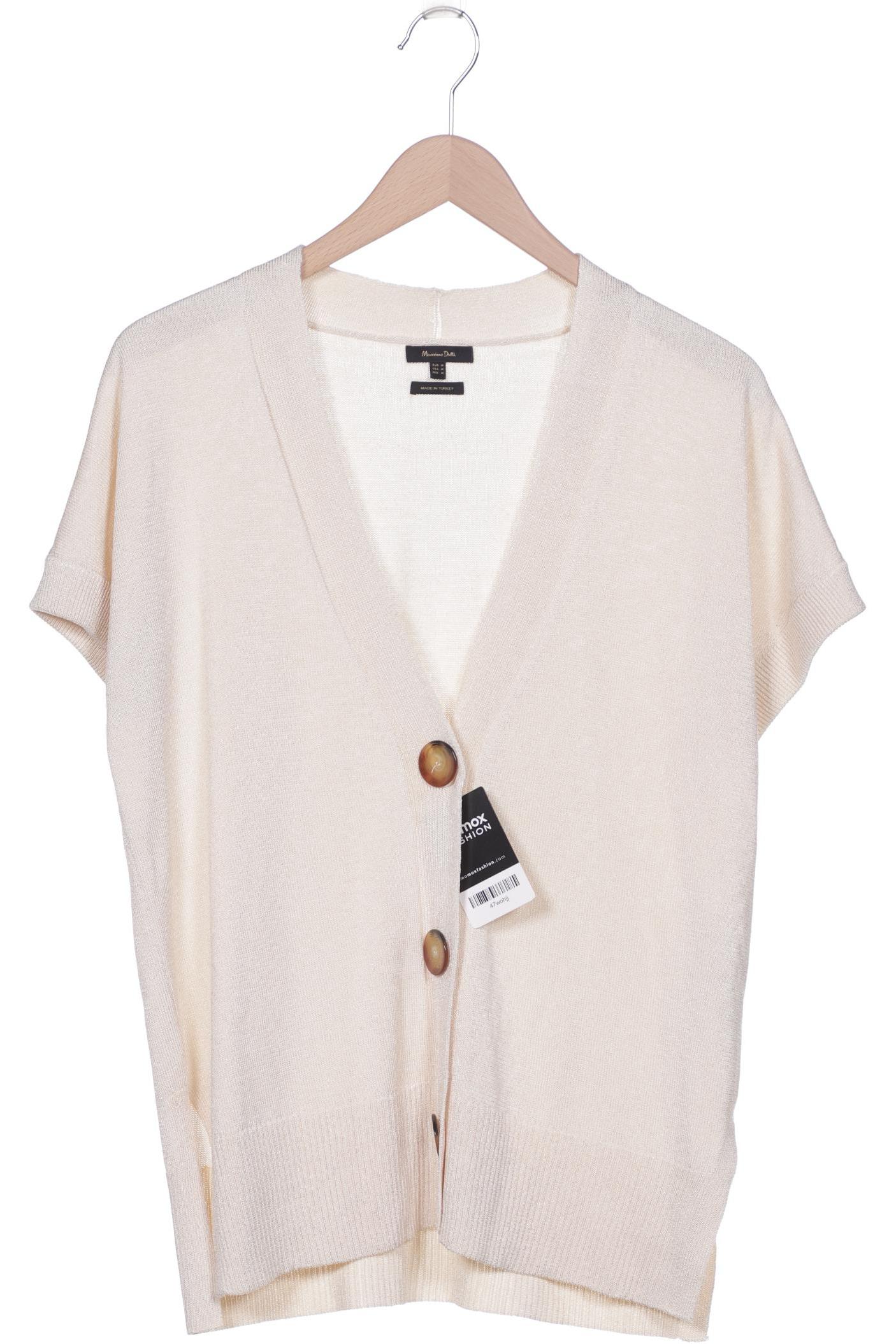 

Massimo Dutti Damen Strickjacke, cremeweiß