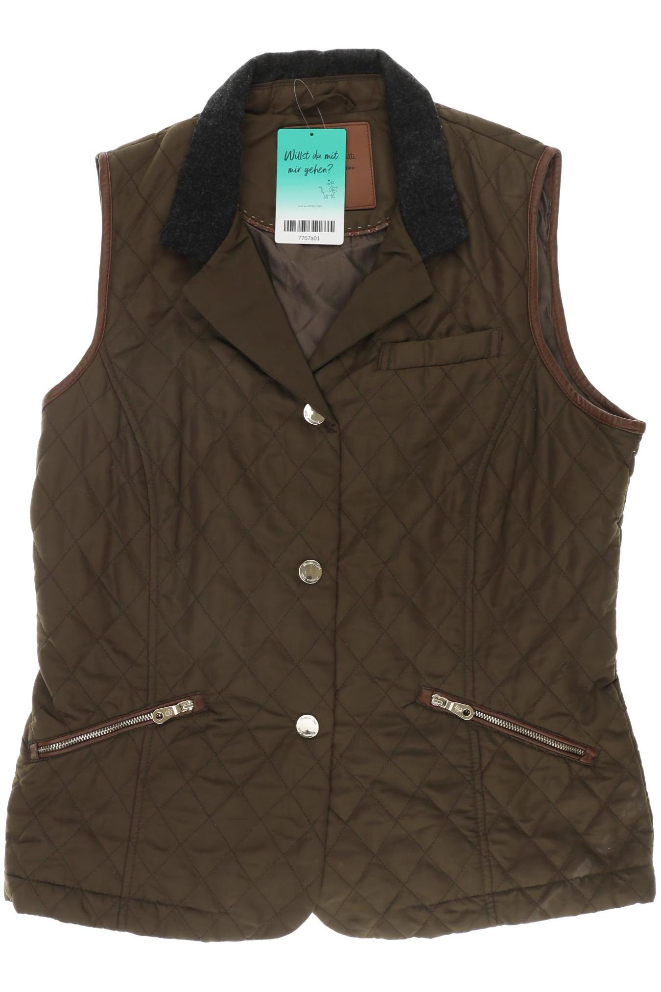 

Massimo Dutti Damen Weste, grün, Gr. 38