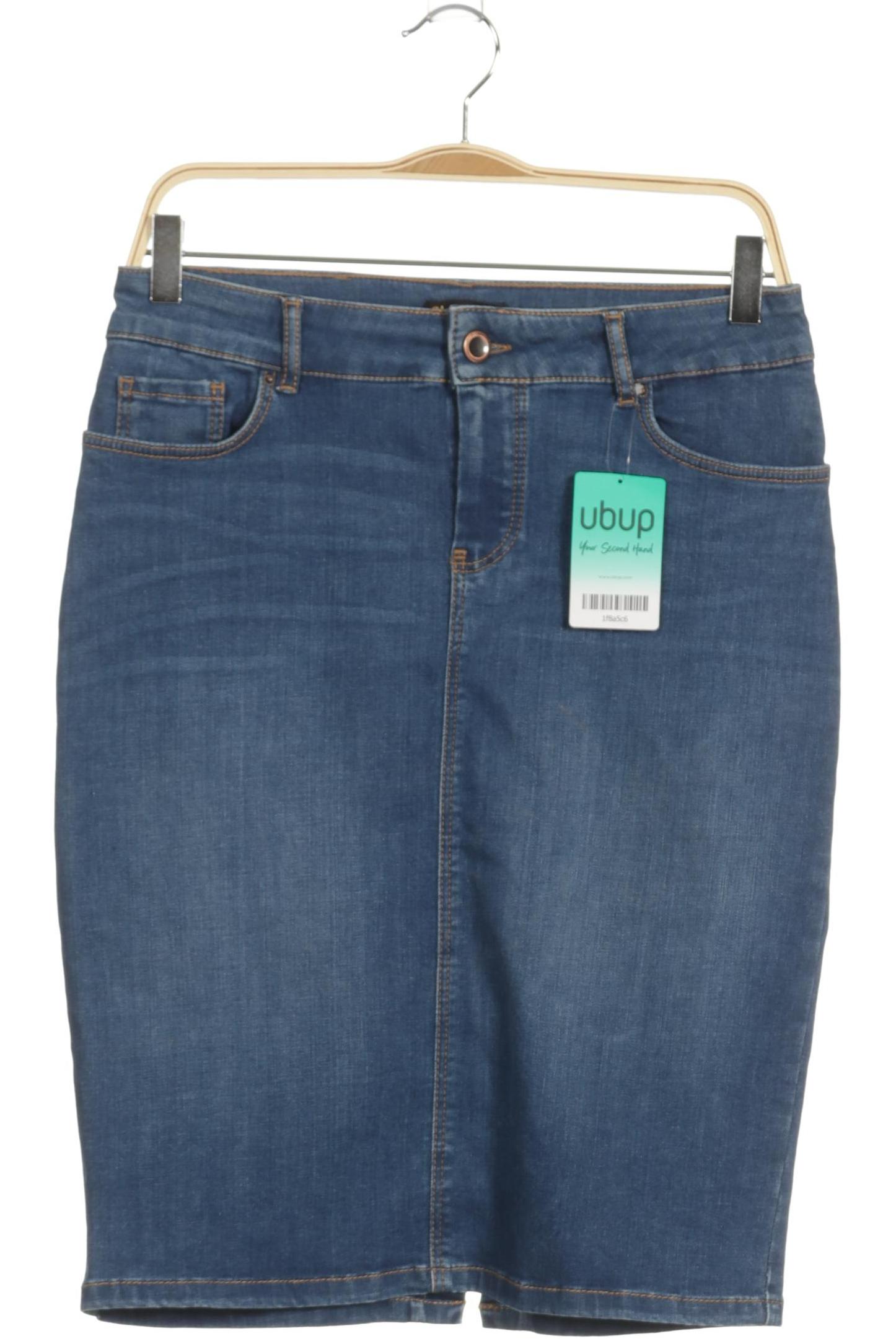 

Massimo Dutti Damen Rock, blau, Gr. 38