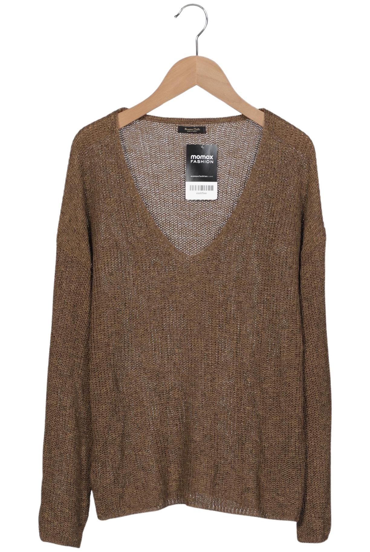

Massimo Dutti Damen Pullover, braun, Gr. 38