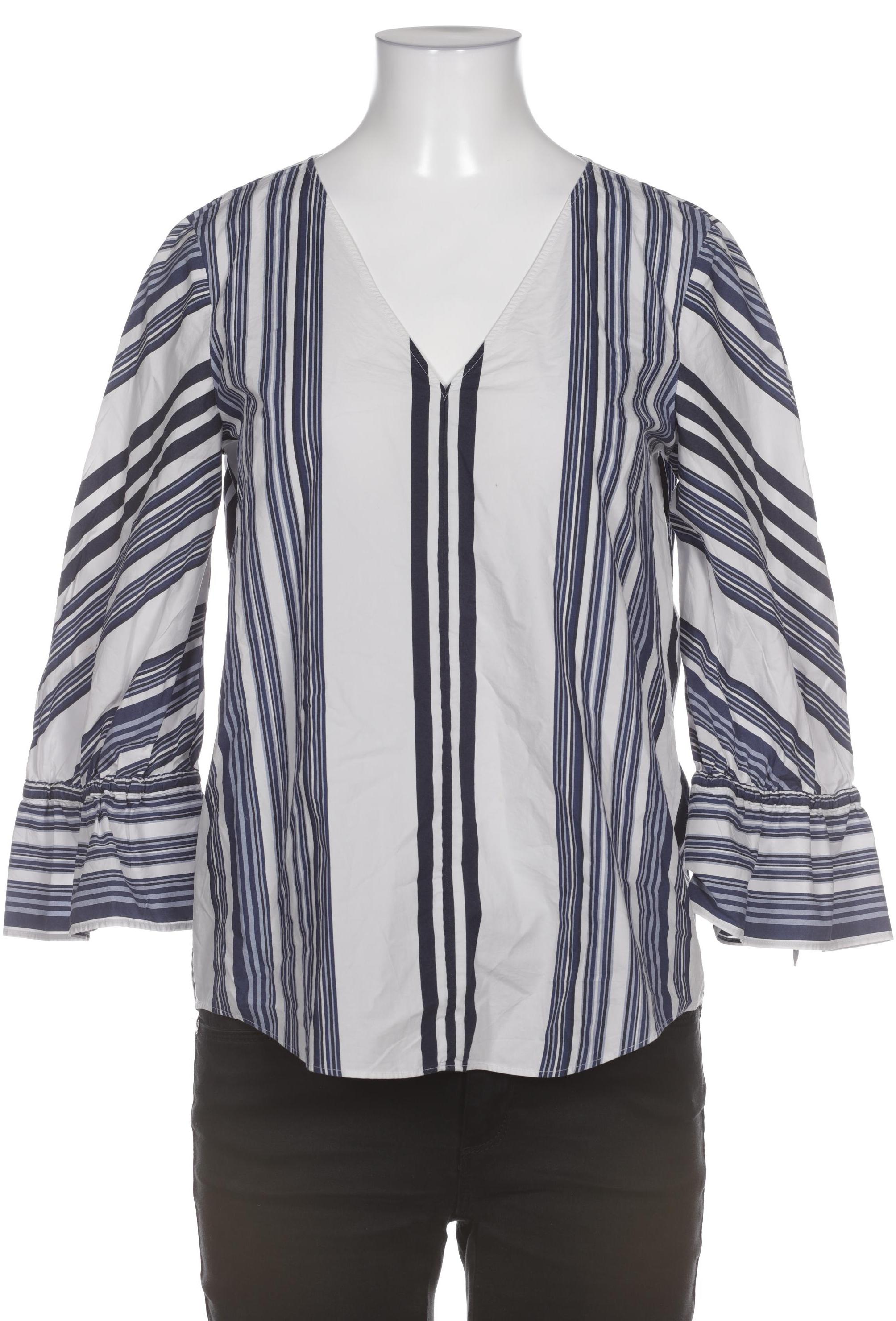 

Massimo Dutti Damen Bluse, blau, Gr. 38