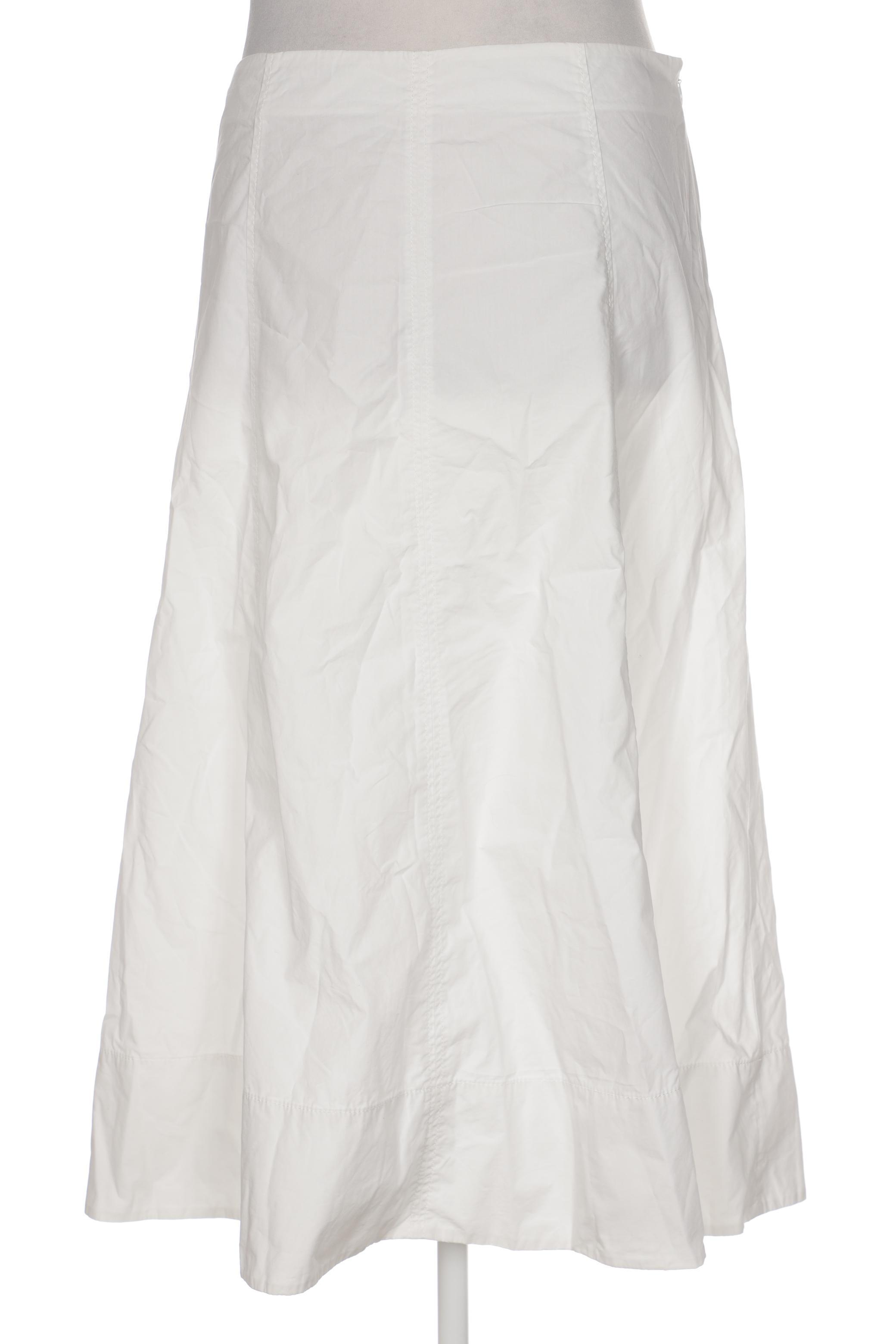 

Massimo Dutti Damen Rock, weiß, Gr. 44