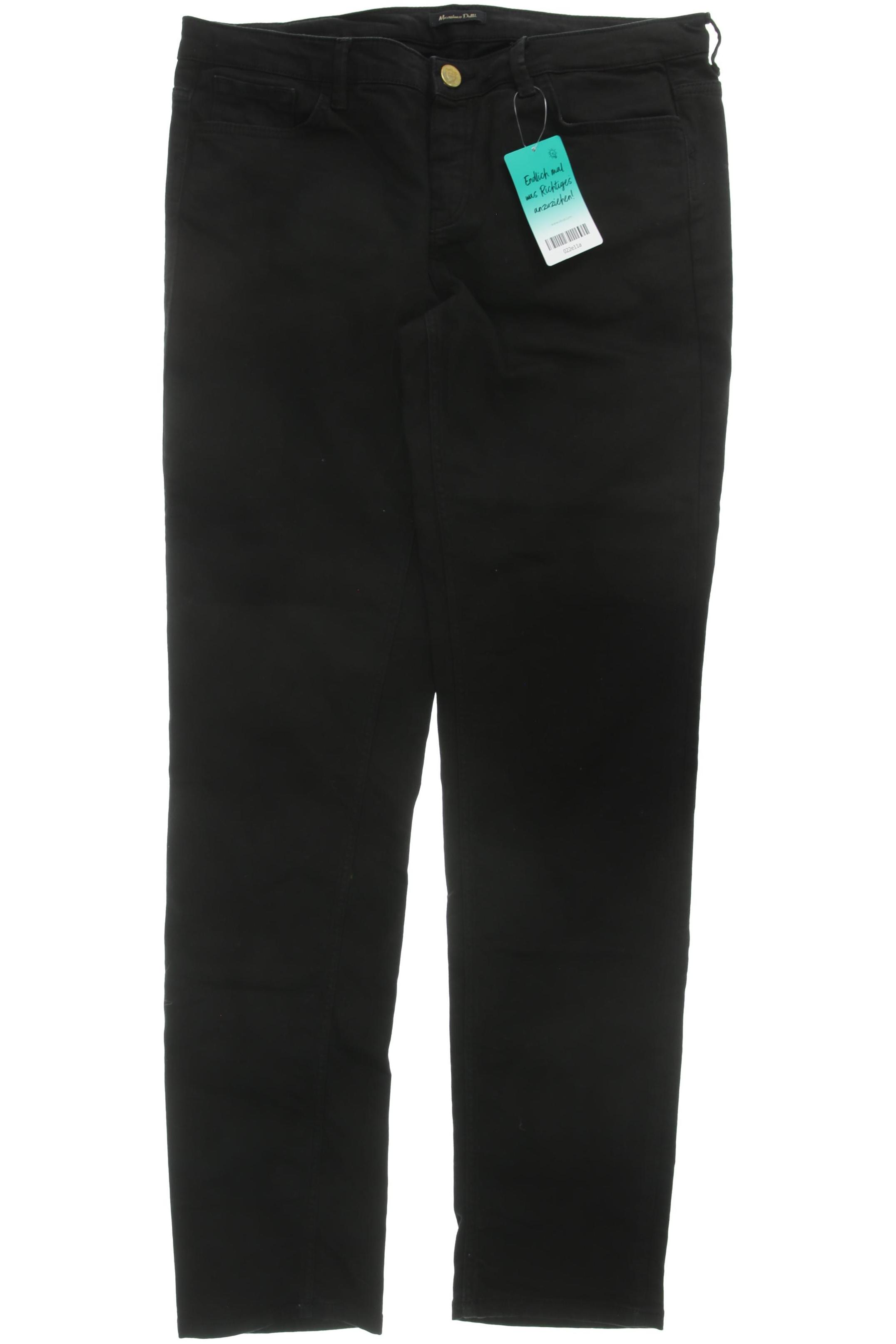 

Massimo Dutti Damen Jeans, schwarz, Gr. 40