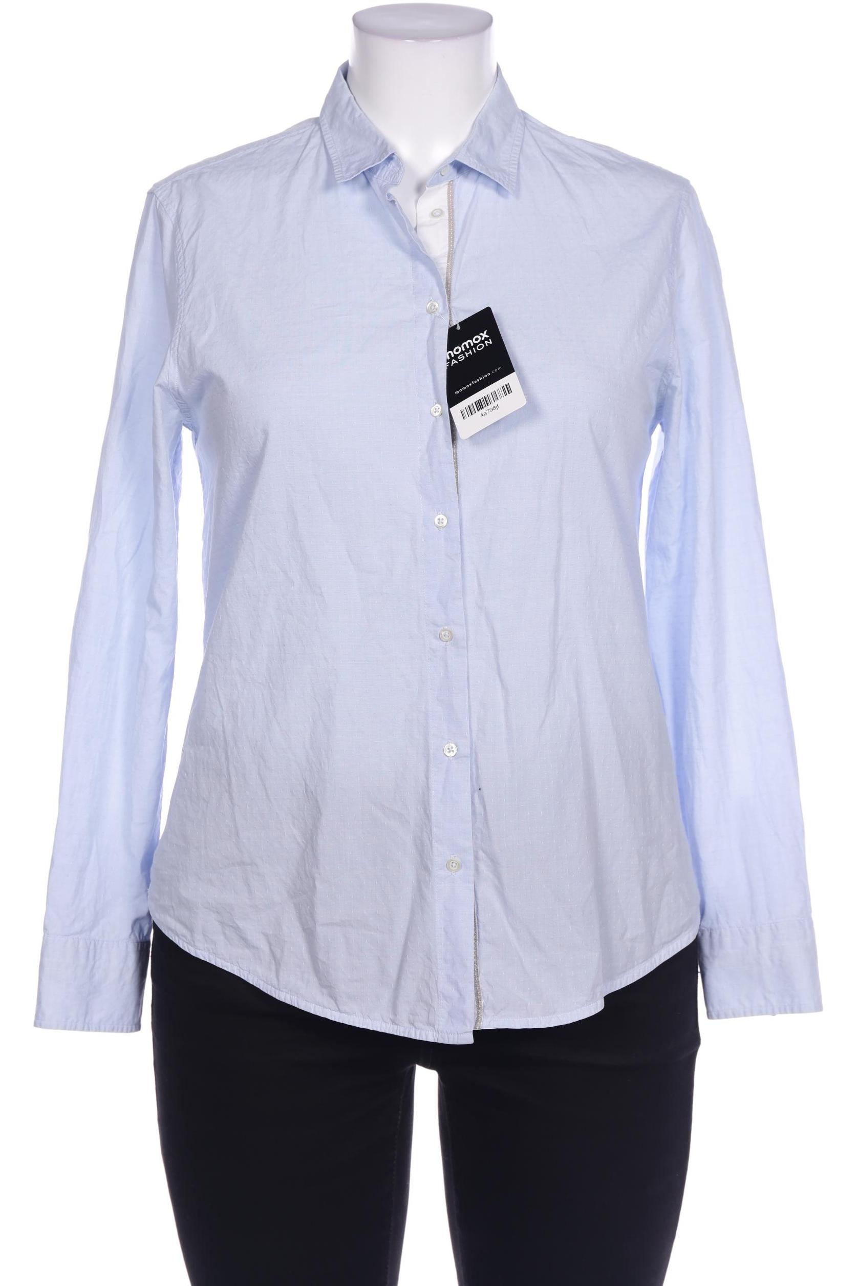

Massimo Dutti Damen Bluse, hellblau, Gr. 42