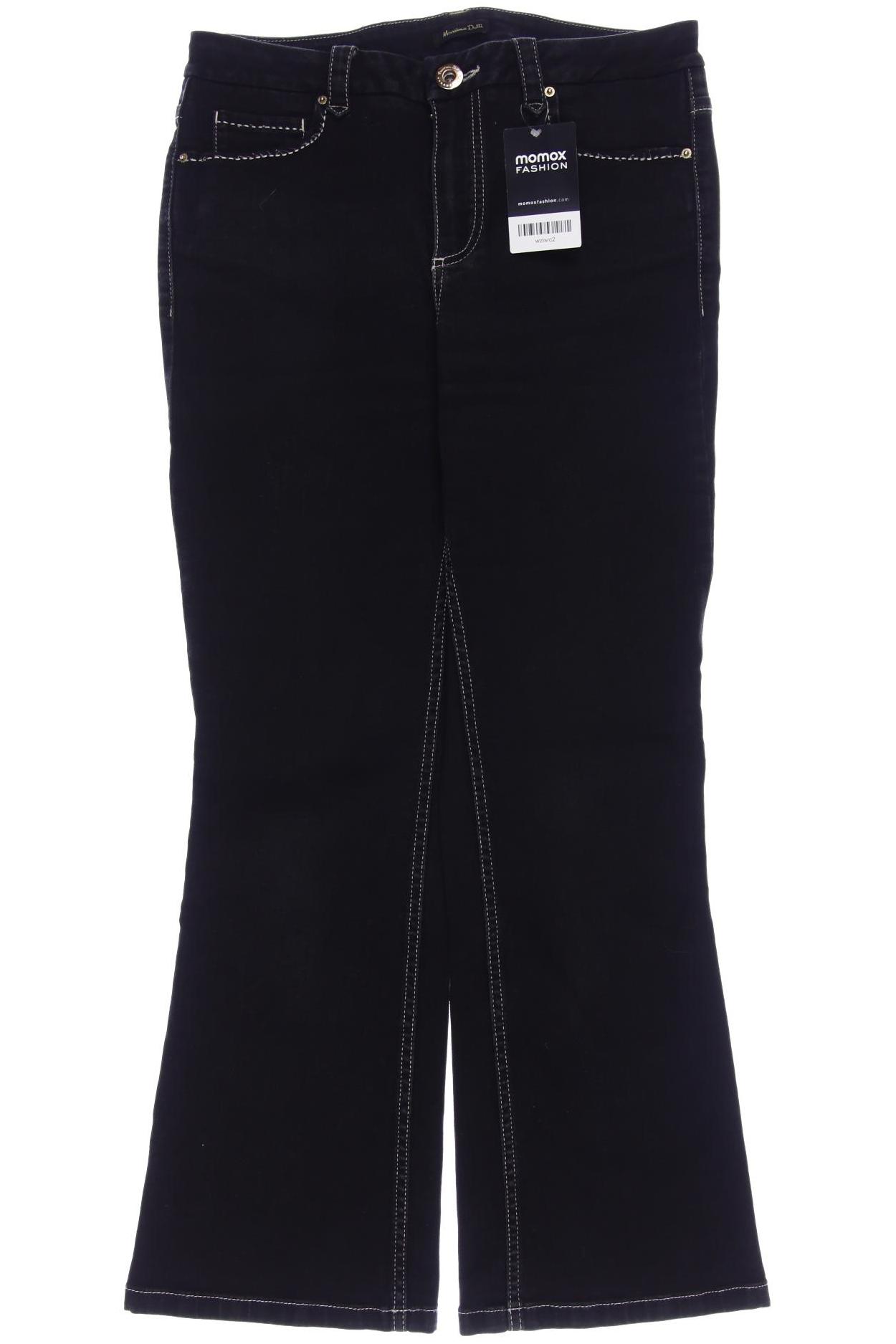 

Massimo Dutti Damen Jeans, schwarz, Gr. 38
