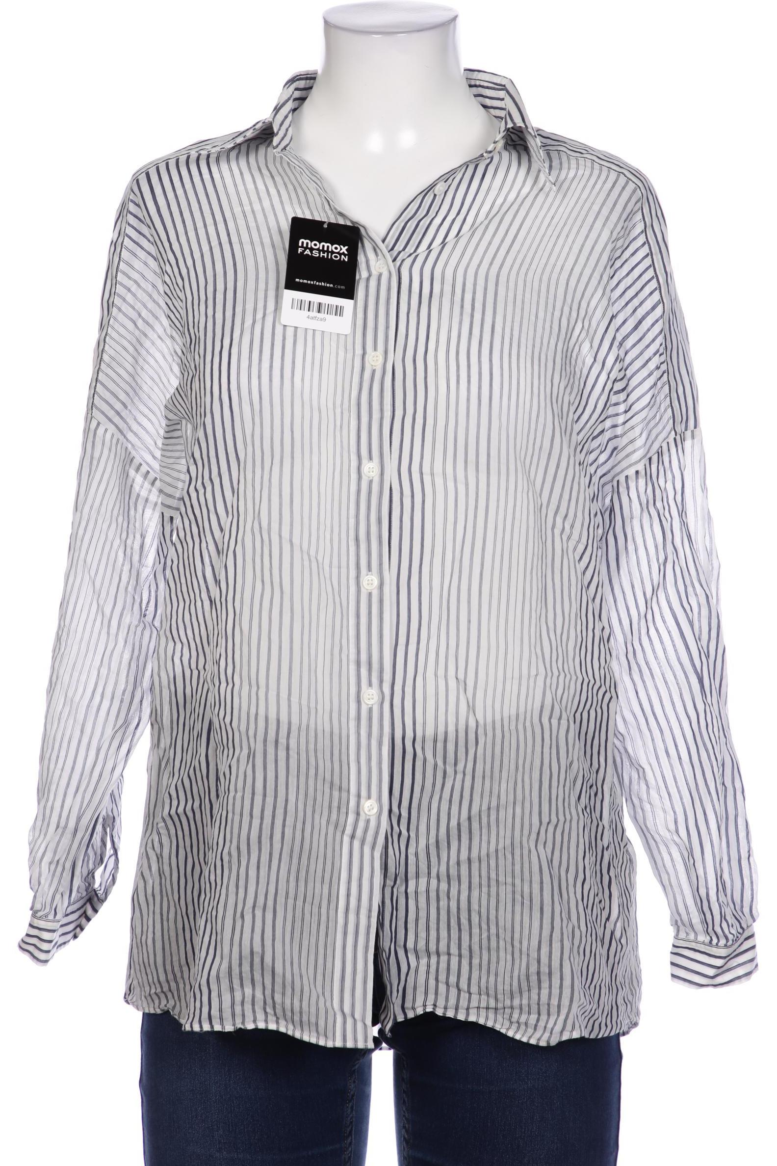 

Massimo Dutti Damen Bluse, blau, Gr. 40