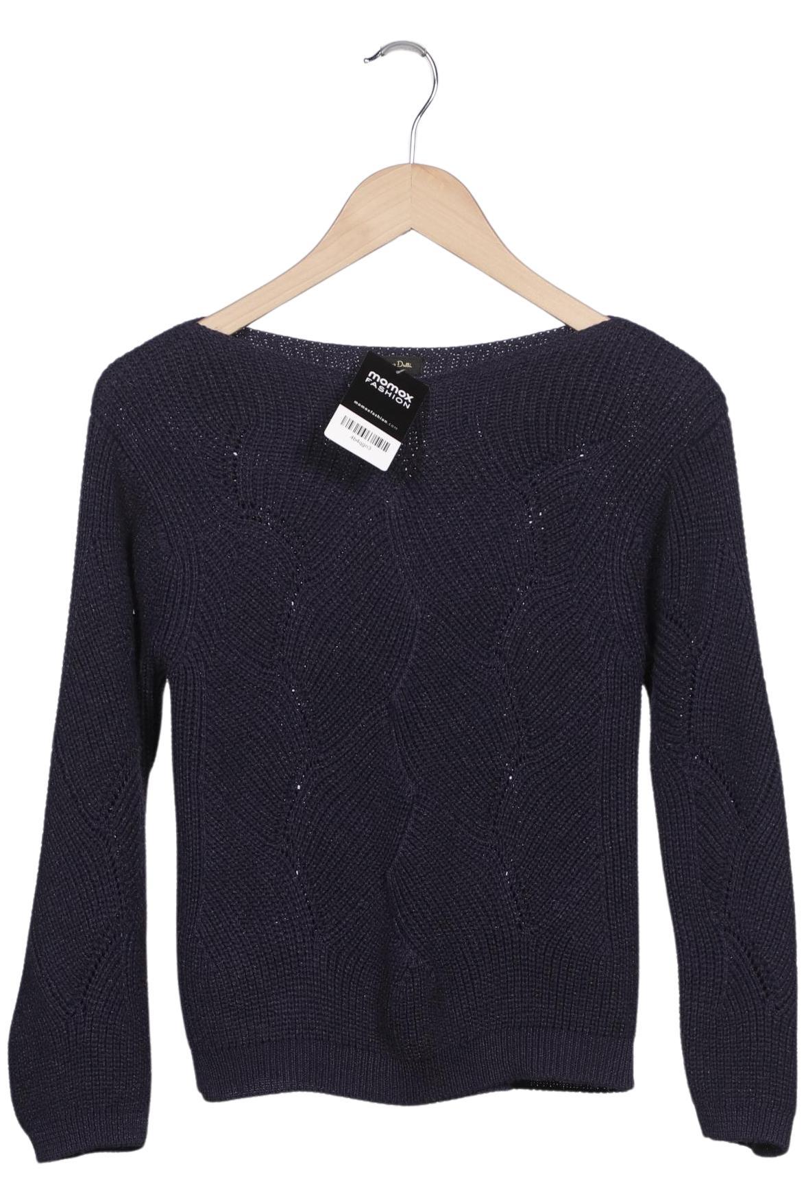 

Massimo Dutti Damen Pullover, marineblau, Gr. 34