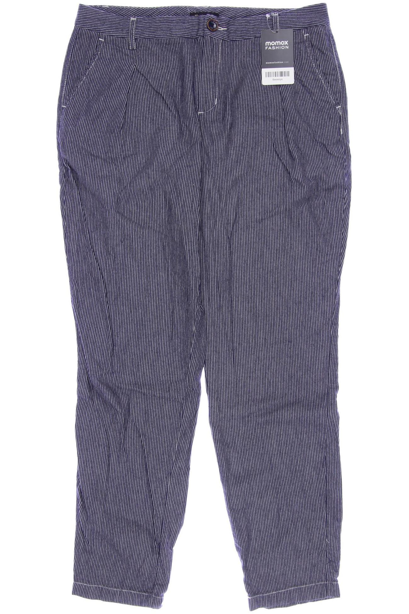

Massimo Dutti Damen Stoffhose, blau, Gr. 40