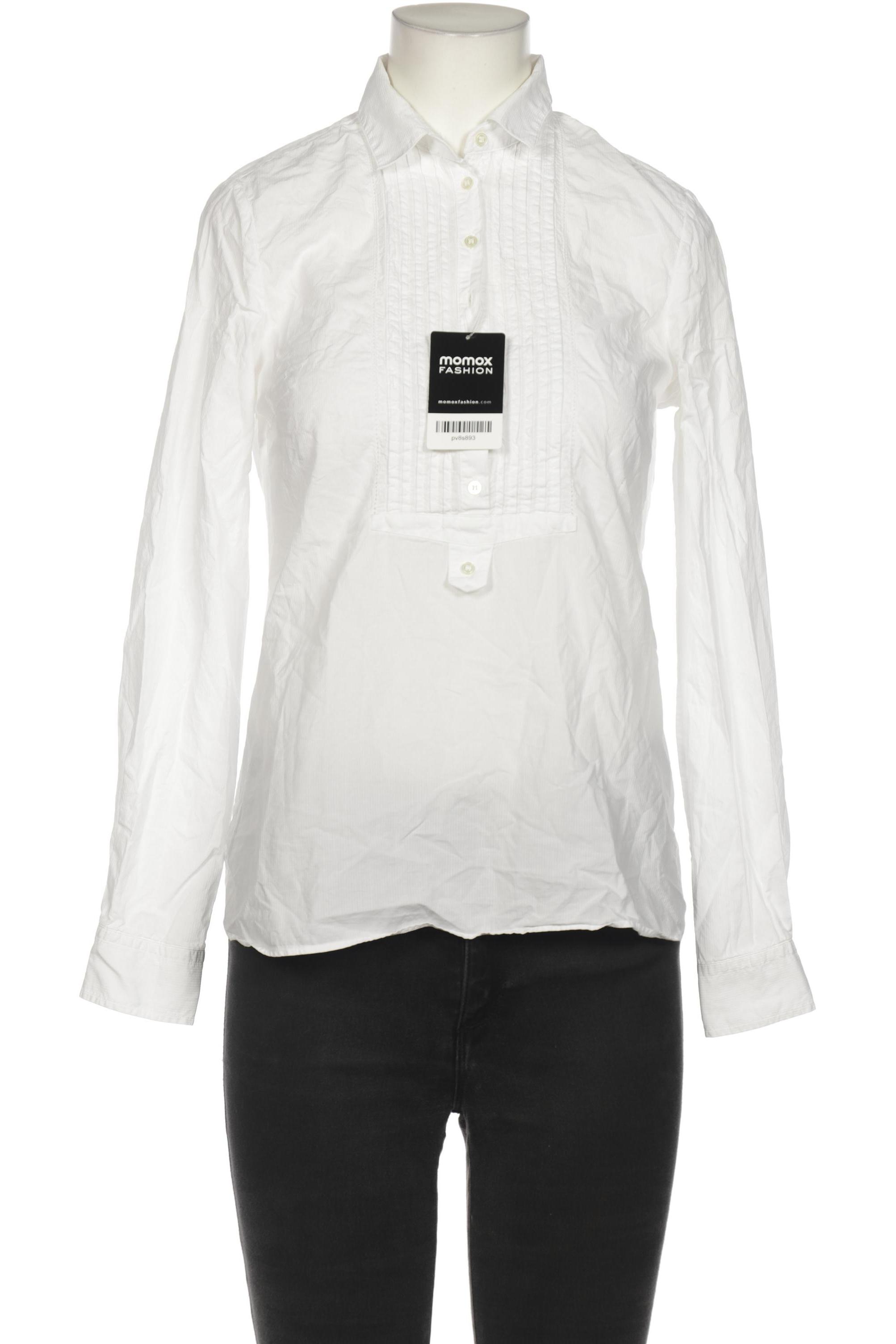

Massimo Dutti Damen Bluse, weiß, Gr. 36