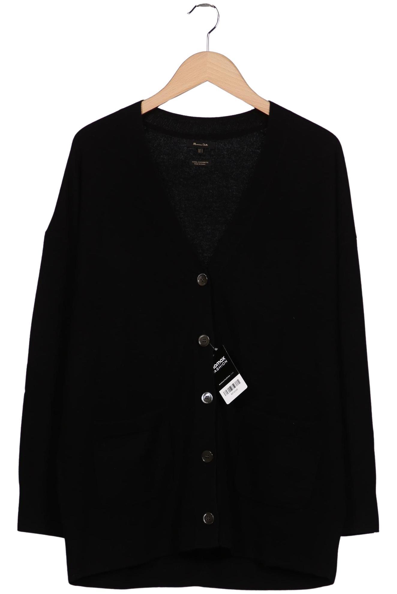 

Massimo Dutti Damen Strickjacke, schwarz, Gr. 38