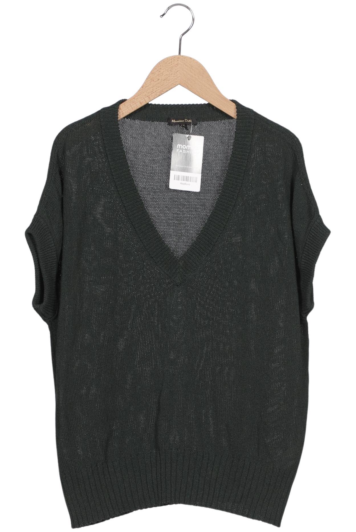 

Massimo Dutti Damen Pullover, grün, Gr. 38