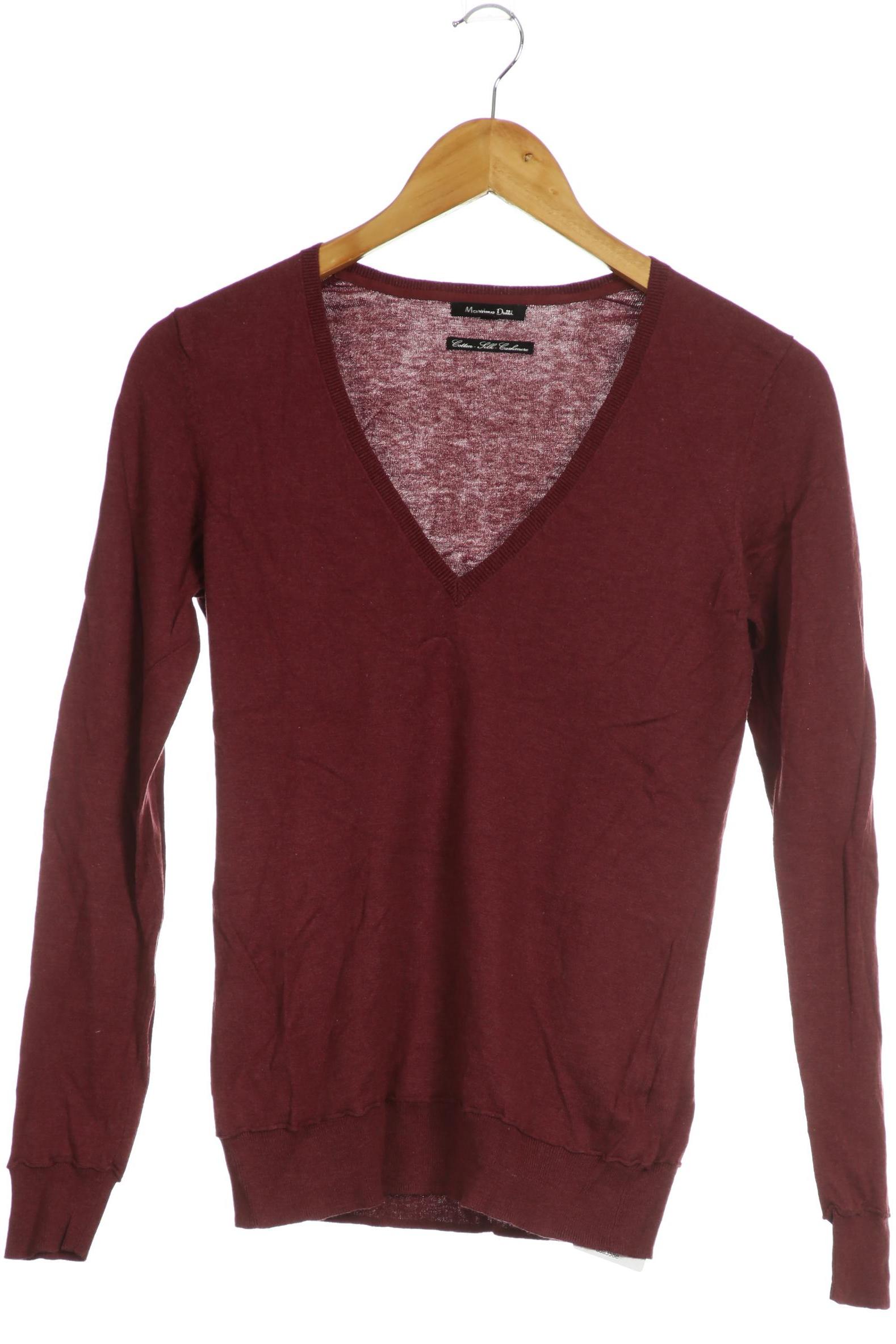 

Massimo Dutti Damen Pullover, rot, Gr. 38