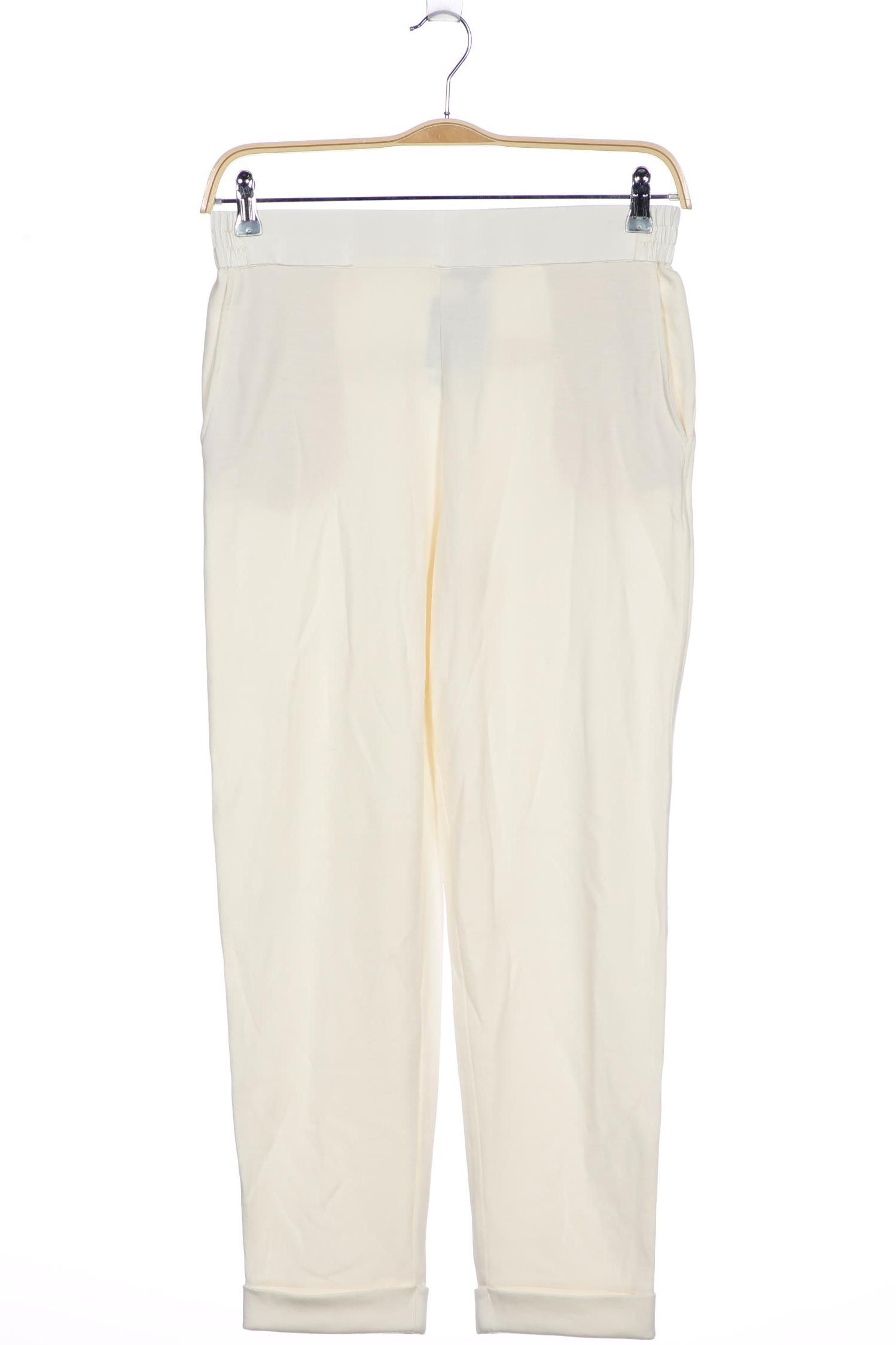 

Massimo Dutti Damen Stoffhose, cremeweiß, Gr. 0