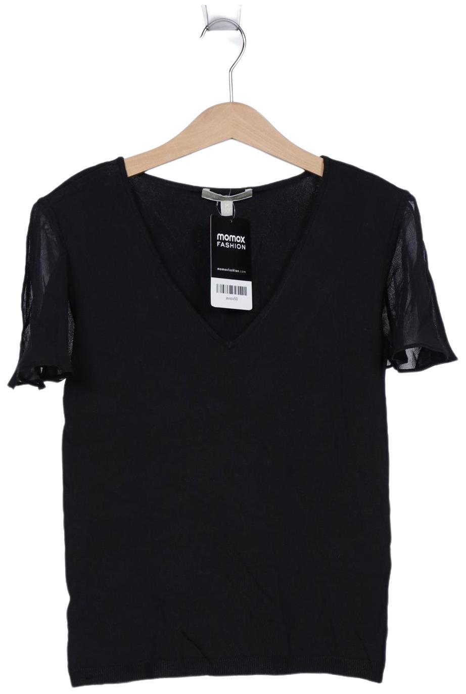 

Massimo Dutti Damen T-Shirt, schwarz, Gr. 32