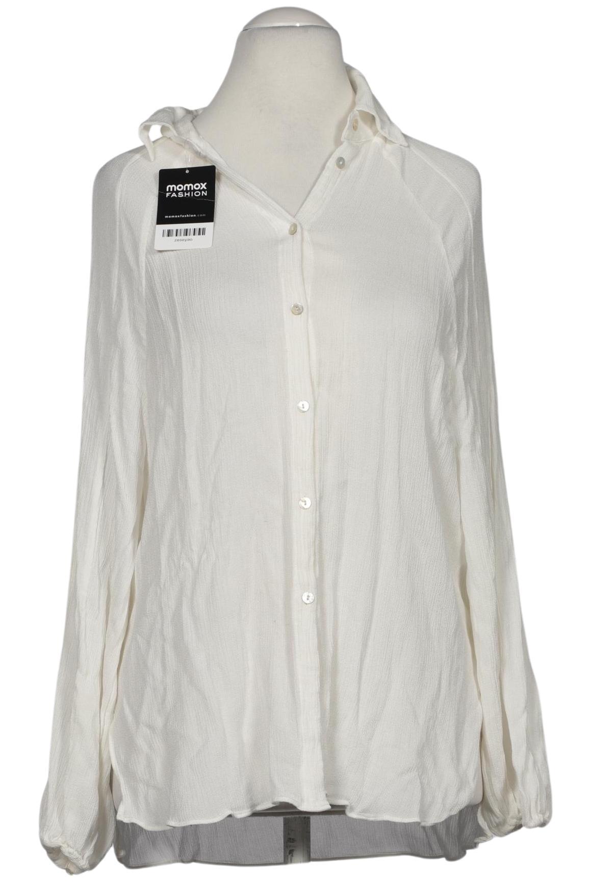 

Massimo Dutti Damen Bluse, cremeweiß, Gr. 36