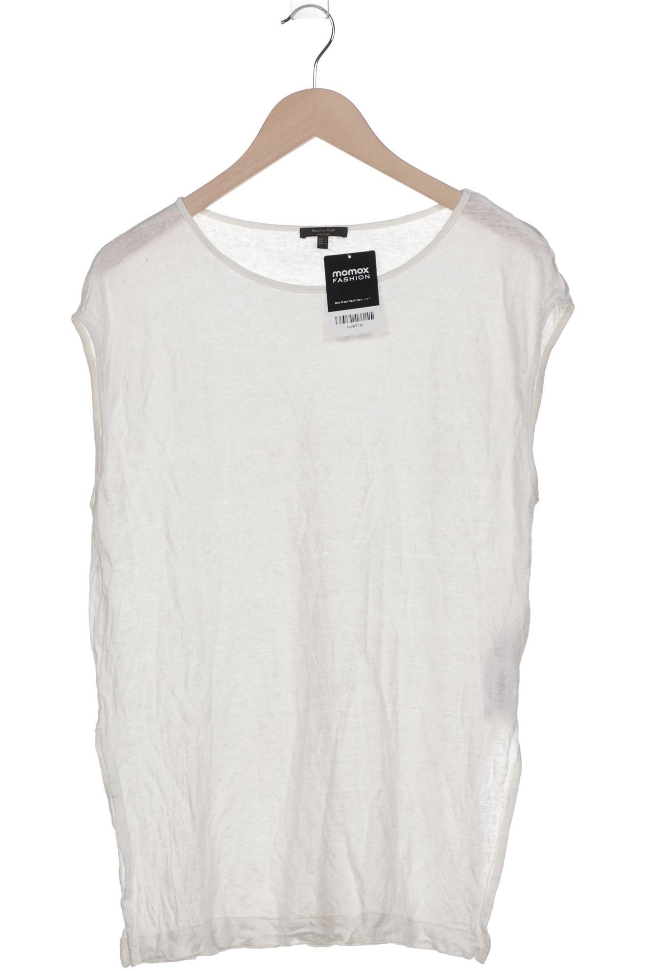

Massimo Dutti Damen T-Shirt, weiß, Gr. 42