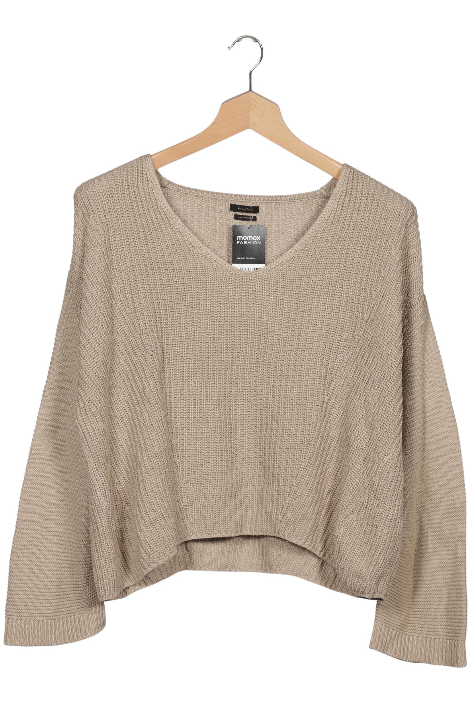 

Massimo Dutti Damen Pullover, beige, Gr. 42