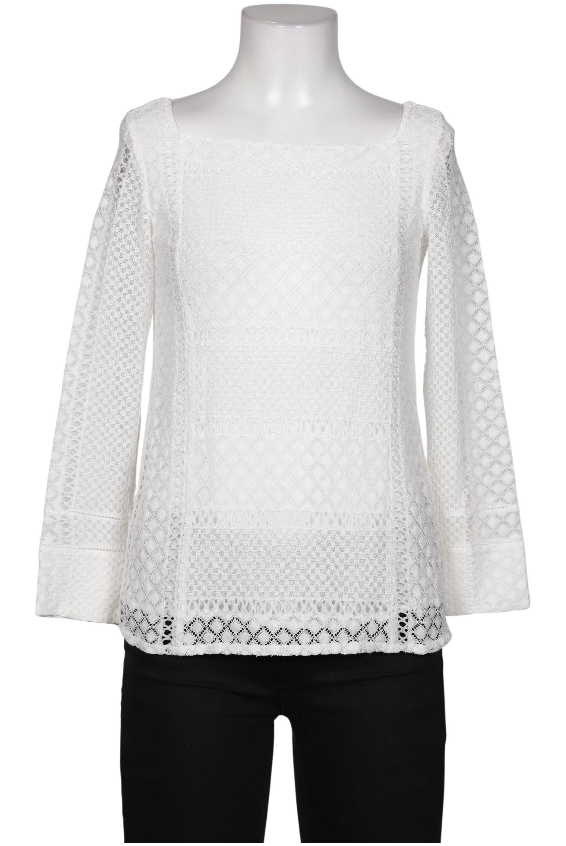 

Massimo Dutti Damen Bluse, weiß, Gr. 36