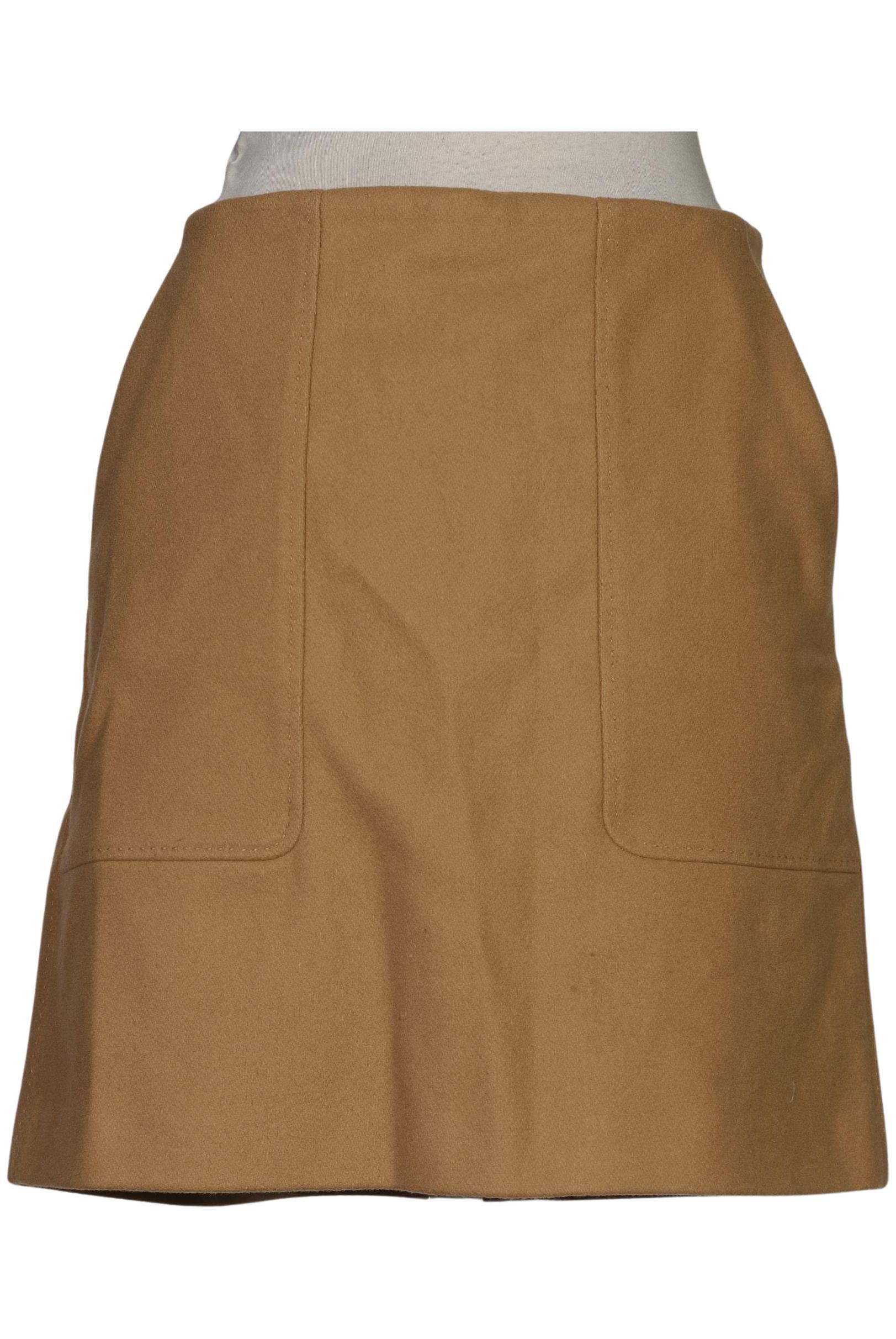 

Massimo Dutti Damen Rock, braun, Gr. 40