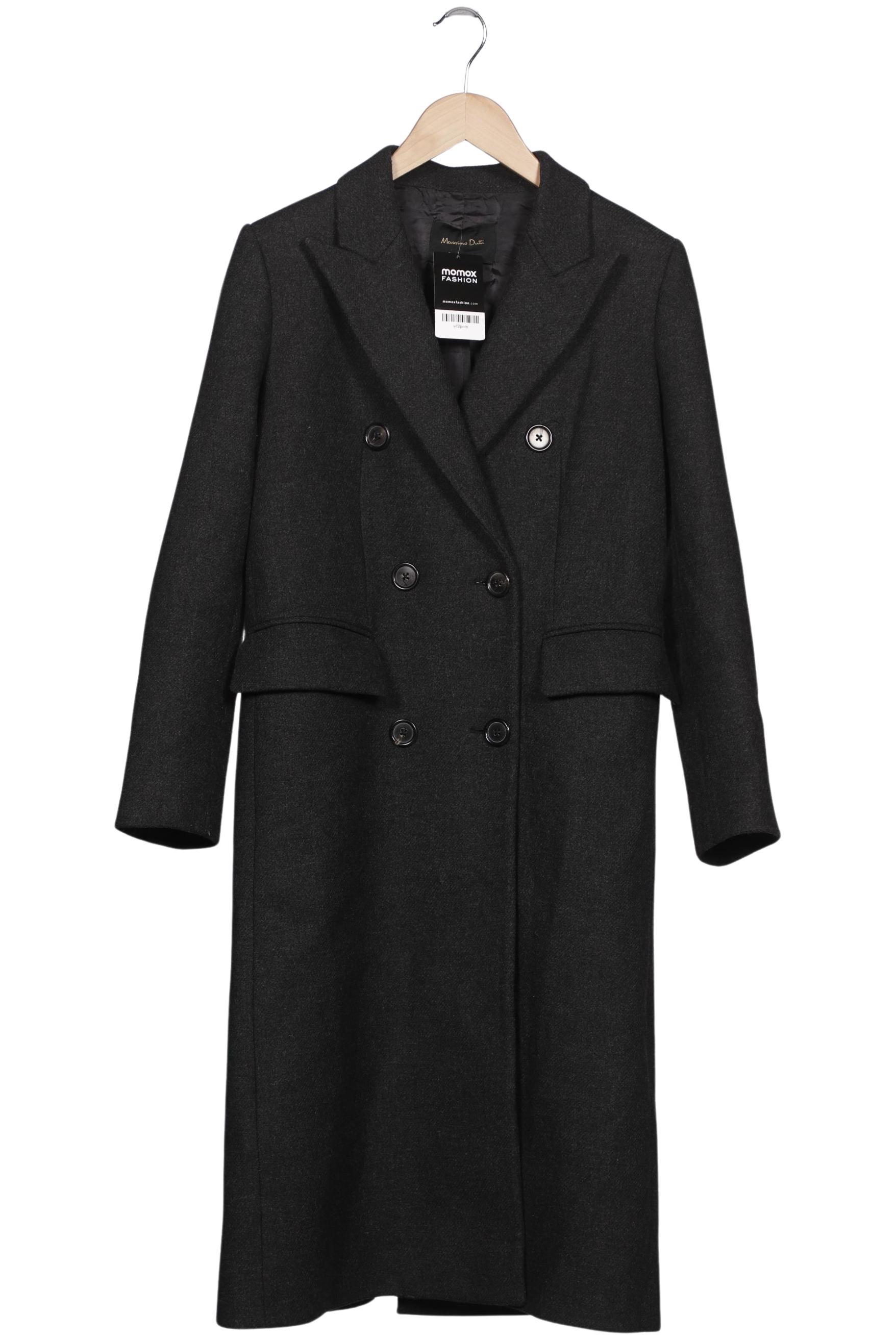 

Massimo Dutti Damen Mantel, grau, Gr. 38
