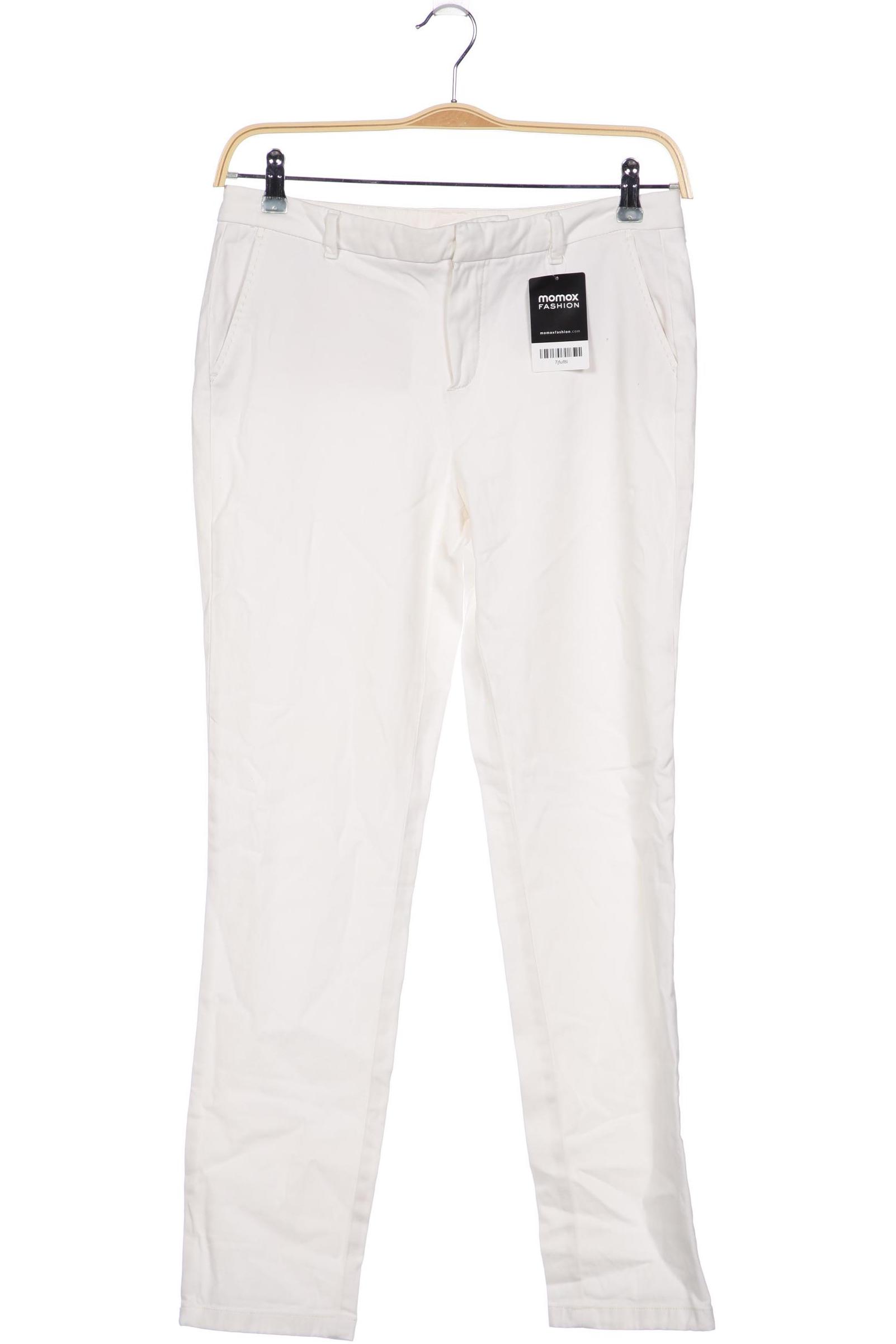 

Massimo Dutti Damen Stoffhose, cremeweiß