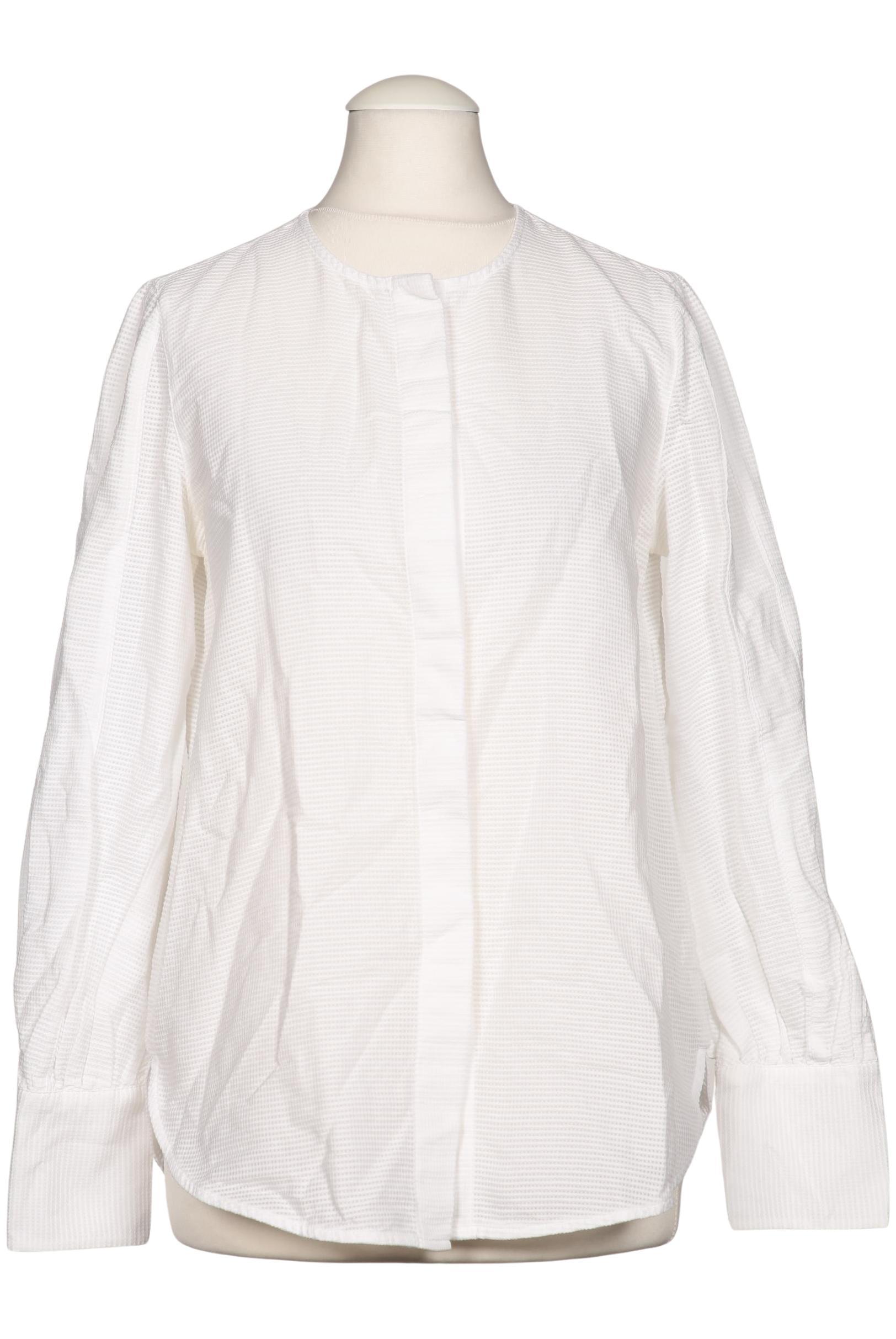 

Massimo Dutti Damen Bluse, weiß, Gr. 36