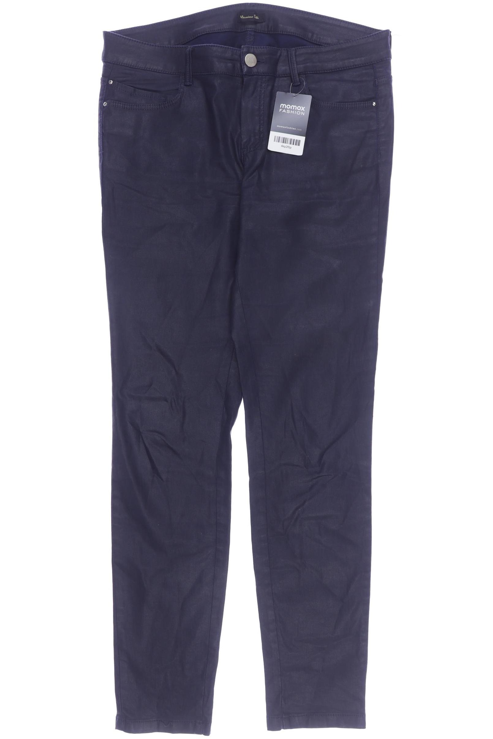 

Massimo Dutti Damen Stoffhose, marineblau