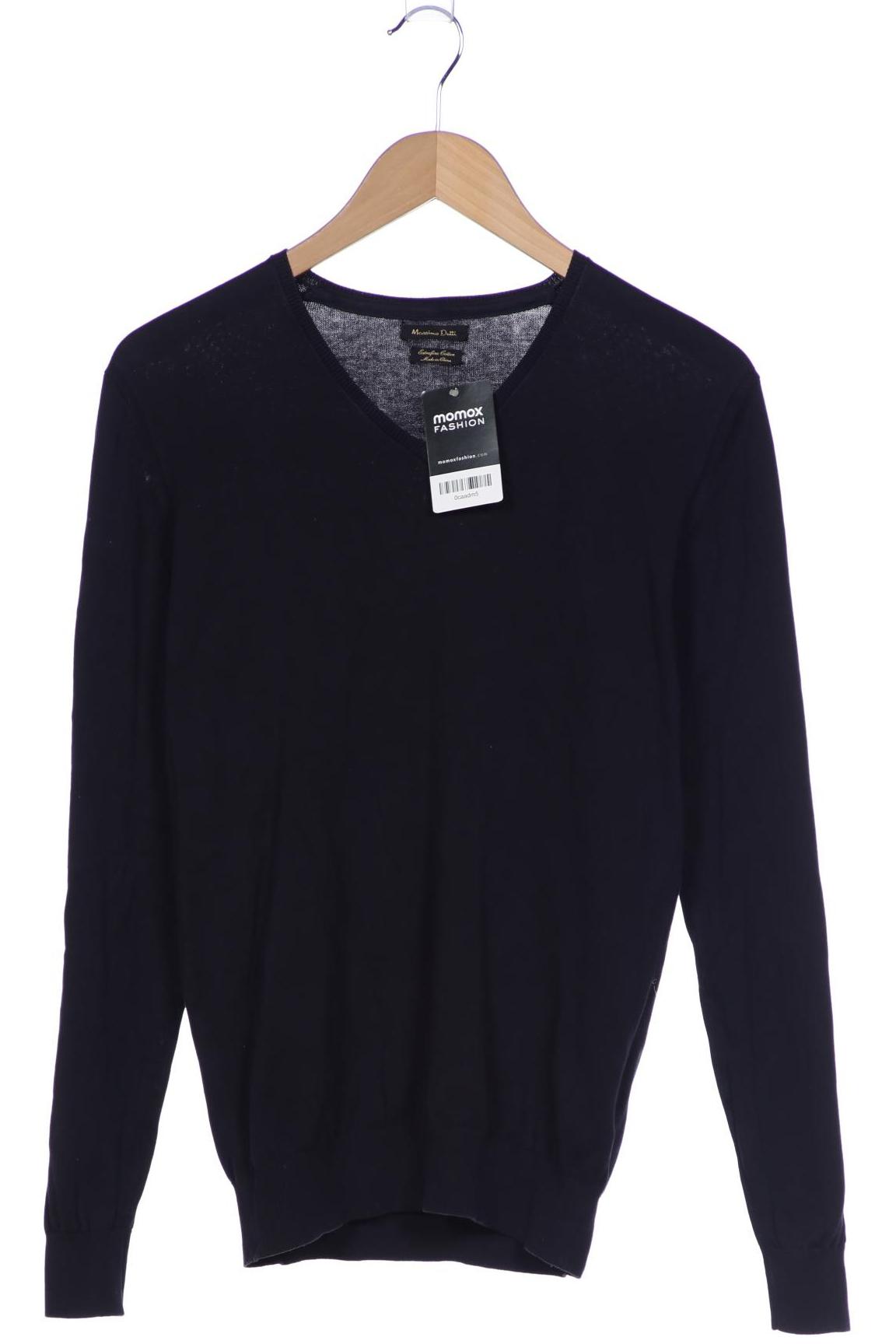 

Massimo Dutti Damen Pullover, marineblau, Gr. 36