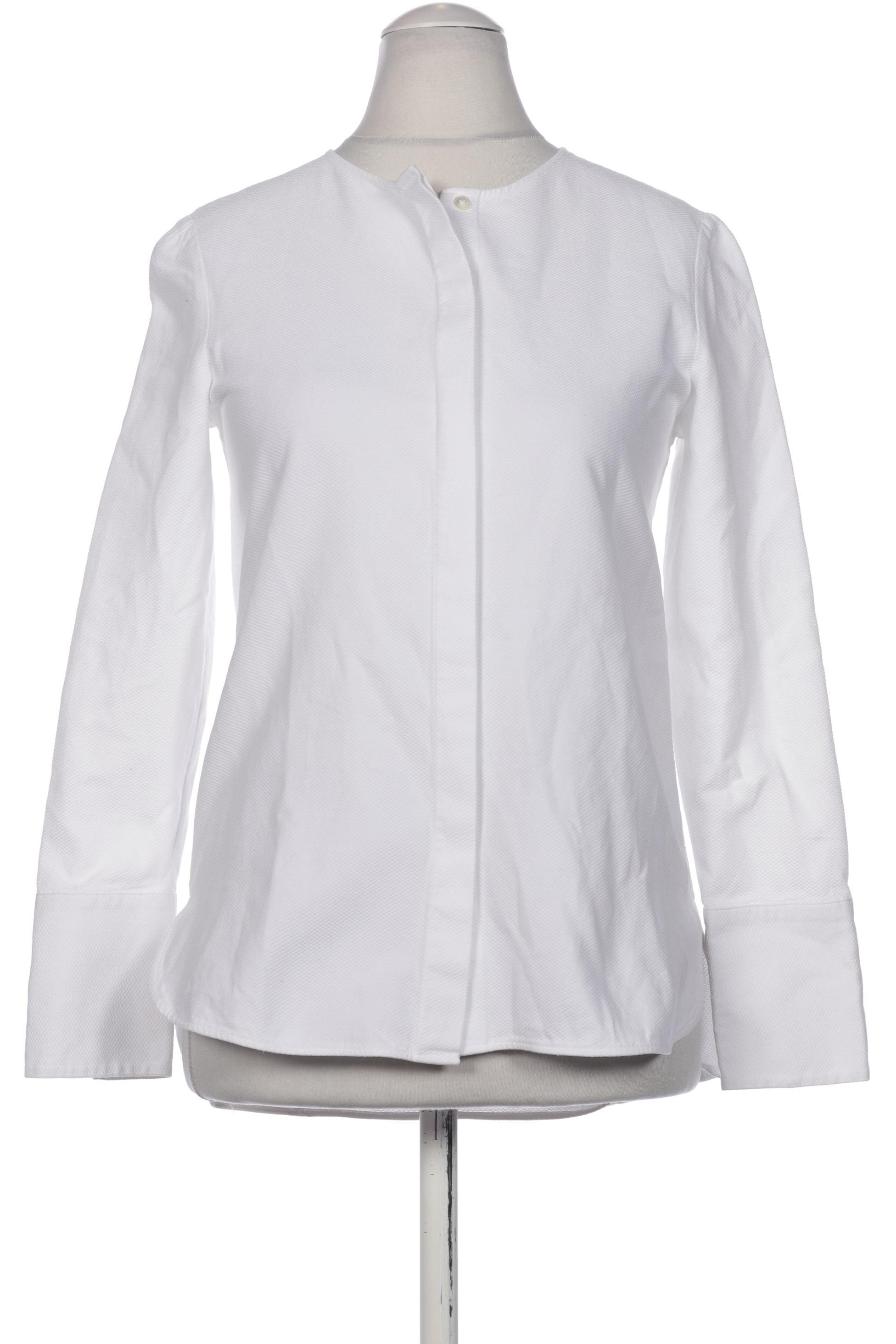 

Massimo Dutti Damen Bluse, weiß, Gr. 36